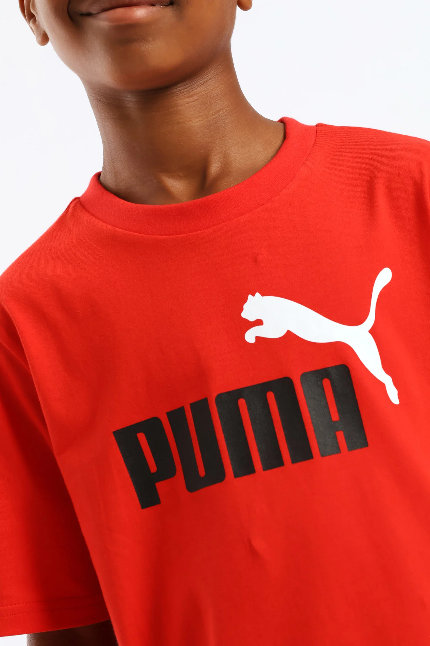 Boys Essential Two Tone No.1 Logo For All Time Tee - Red - Image 2