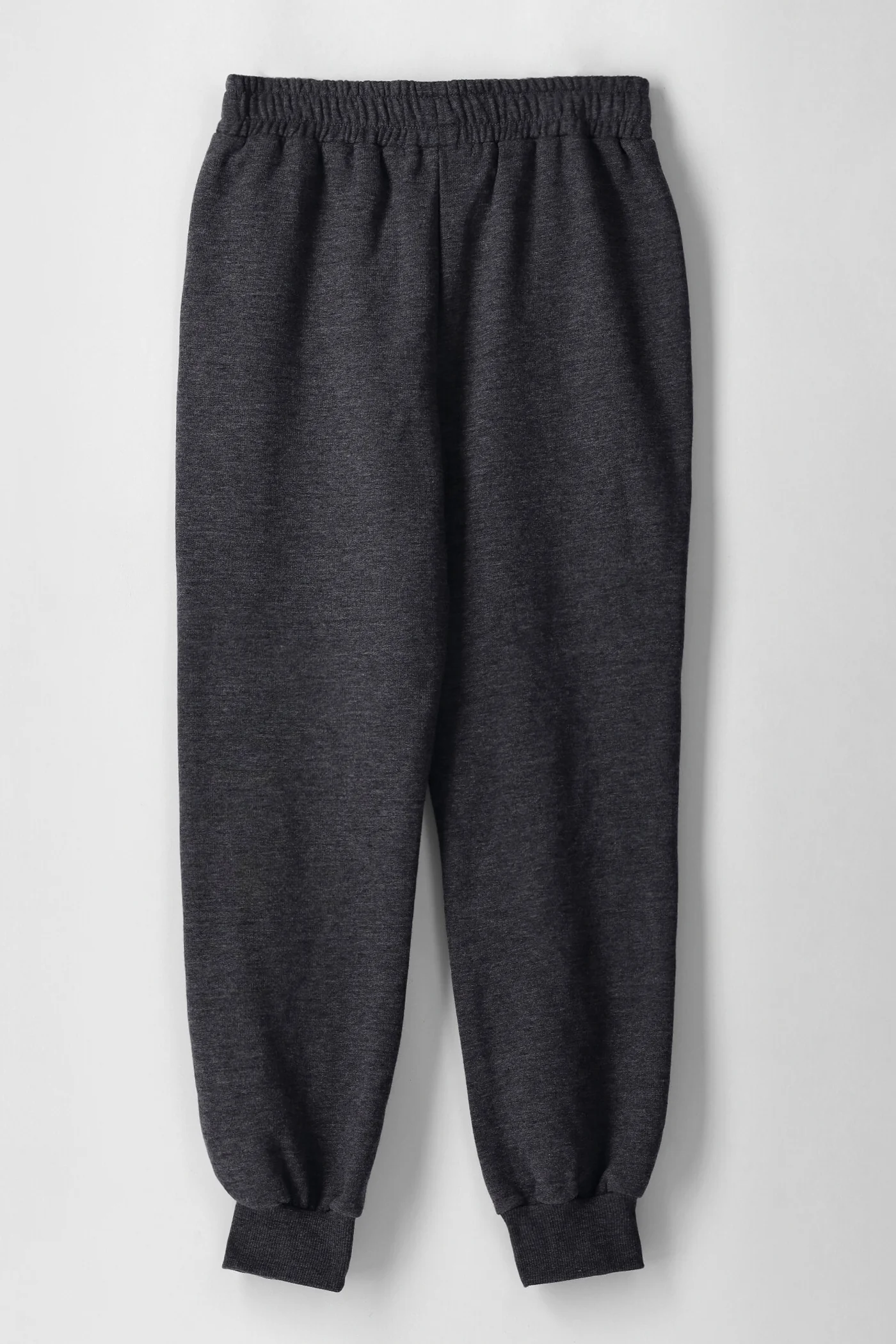 Boys Fleece Jogger - Charcoal Melange - Image 3