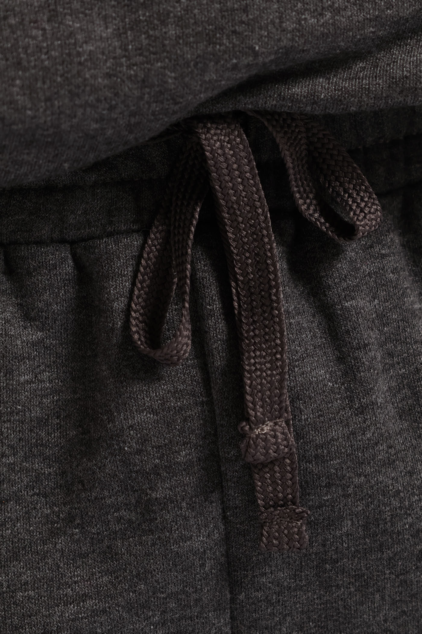 Boys Fleece Jogger - Charcoal Melange - Image 6