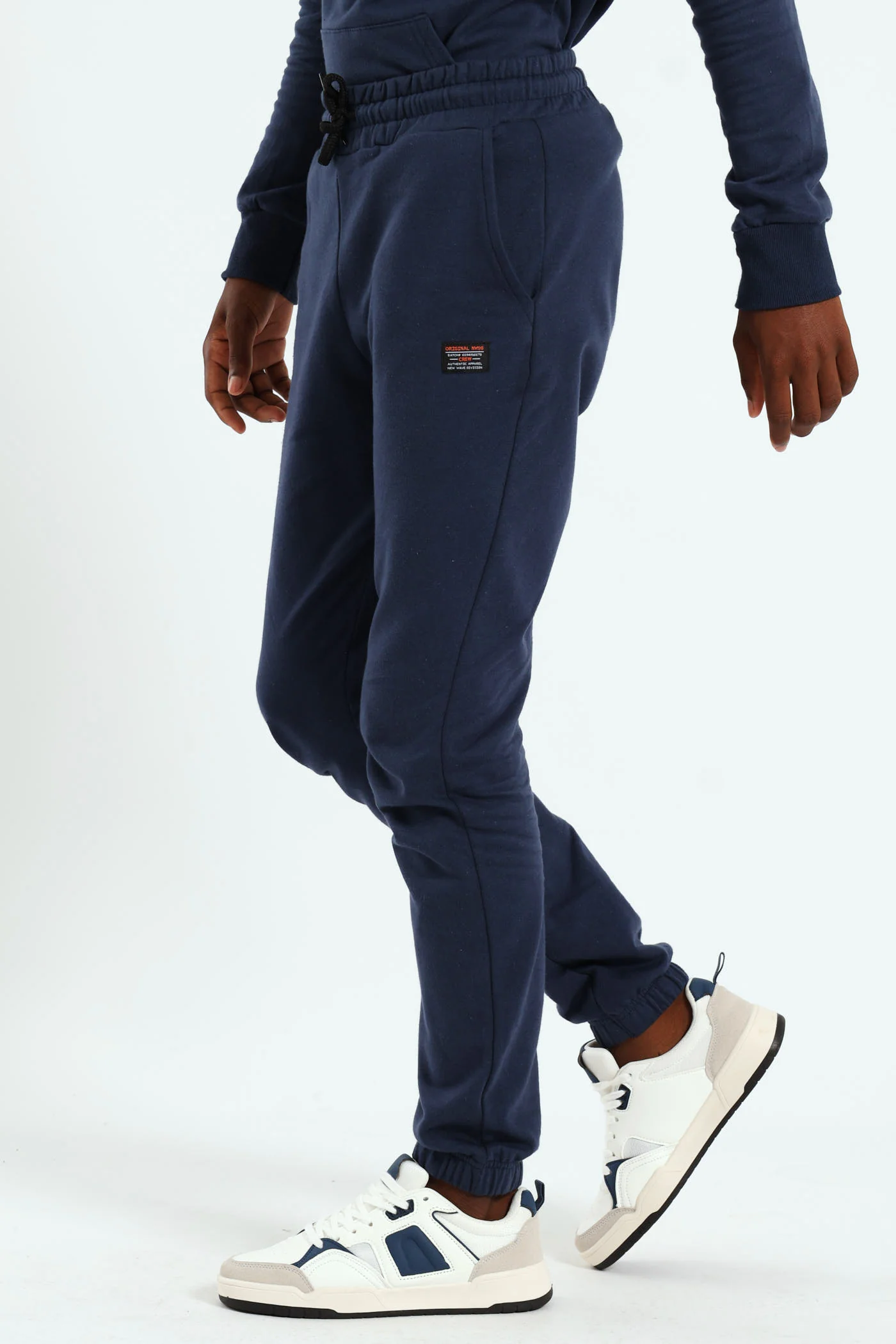 Boys Fleece Jogger - Navy - Image 2