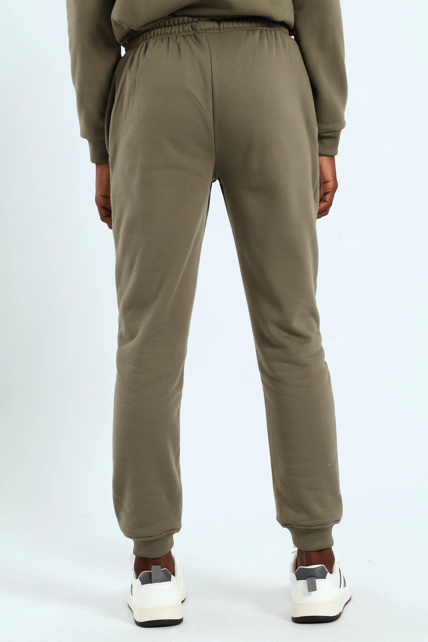 Boys Fleece Jogger - Olive - Image 3