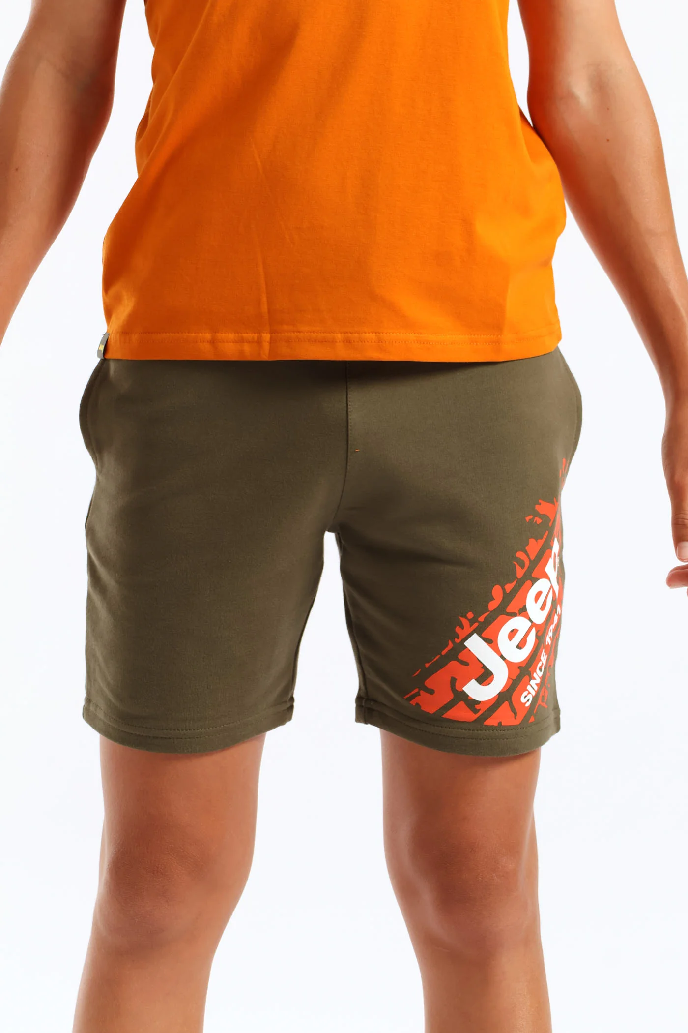 Boys Fleece Short - Fatigue - Image 4
