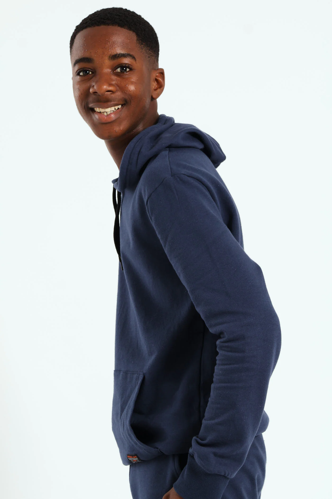 Boys Fleece Top - Navy - Image 3