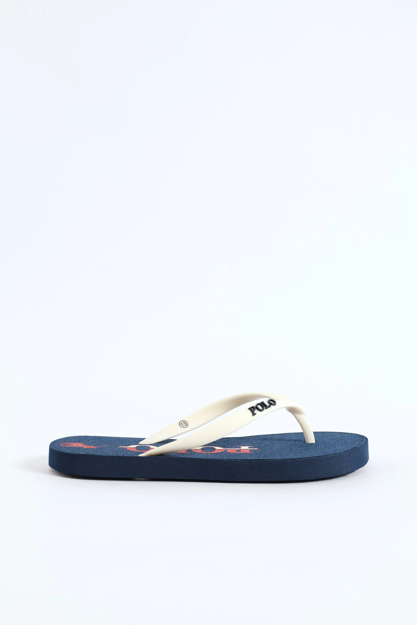 Boys Flip Flop - Navy/White - Image 3
