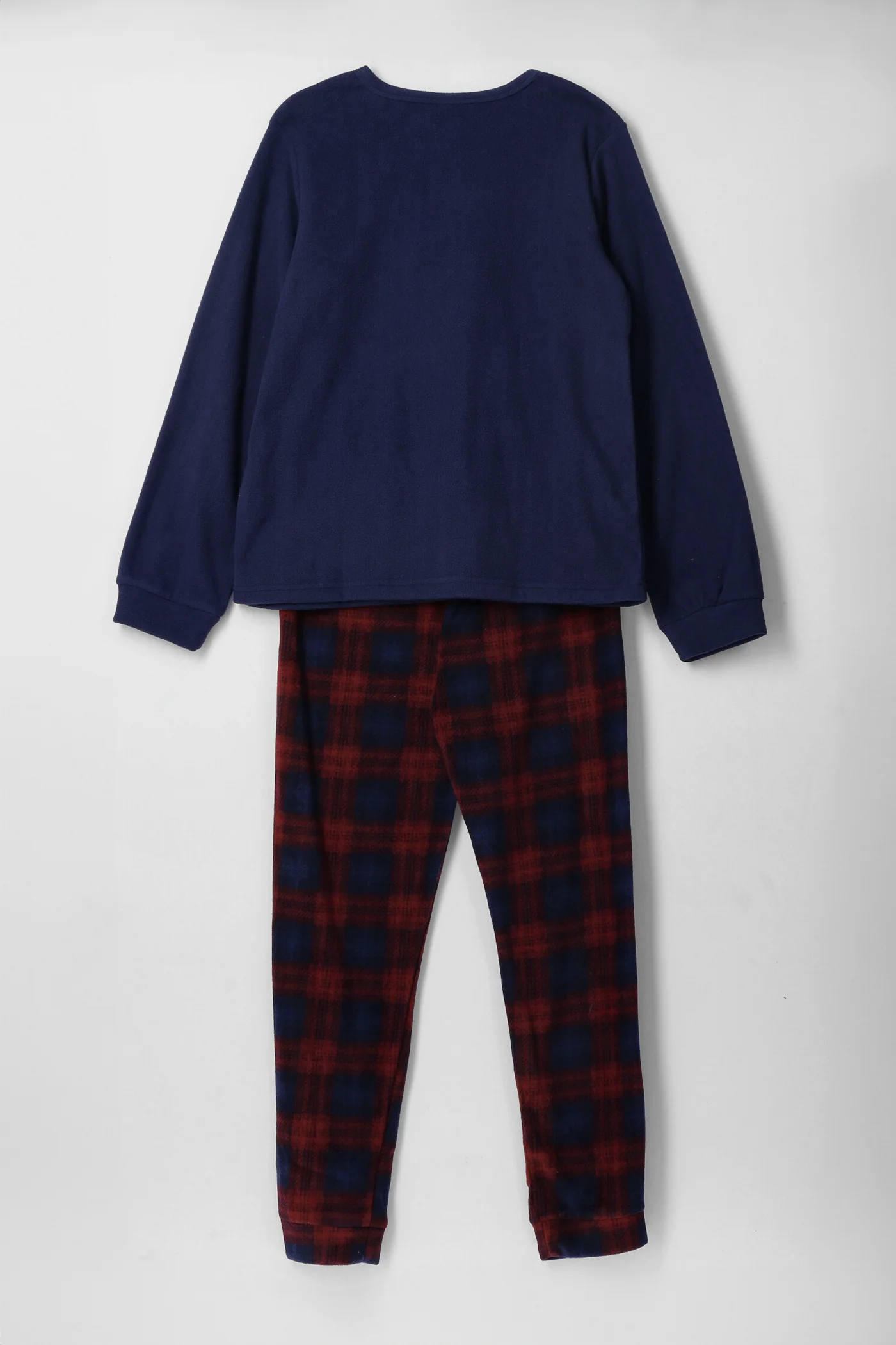 Boys French Bull Dog Sleep Set - Navy - Image 2