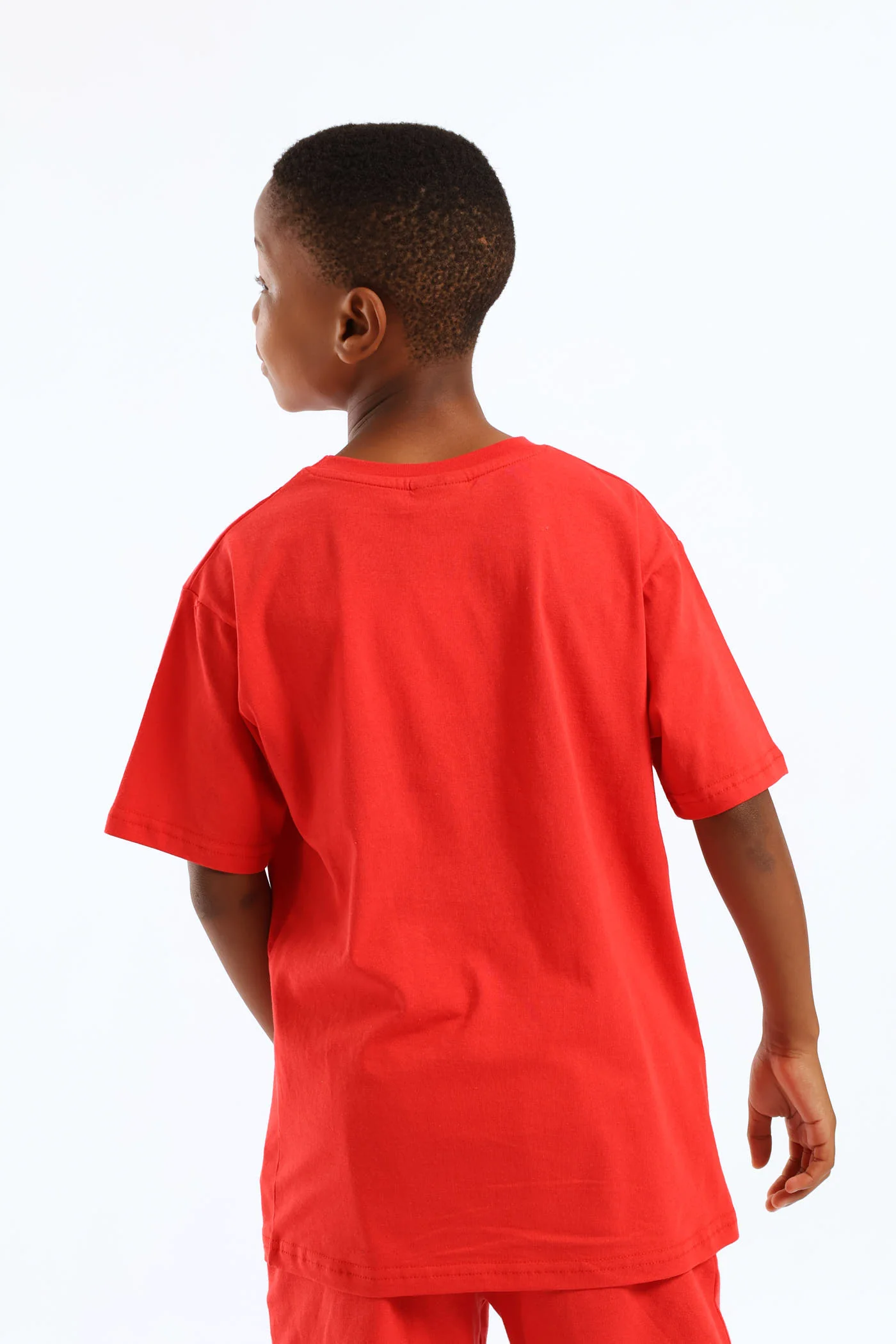 Boys Gamer For Life Print T-Shirt - Red - Image 3