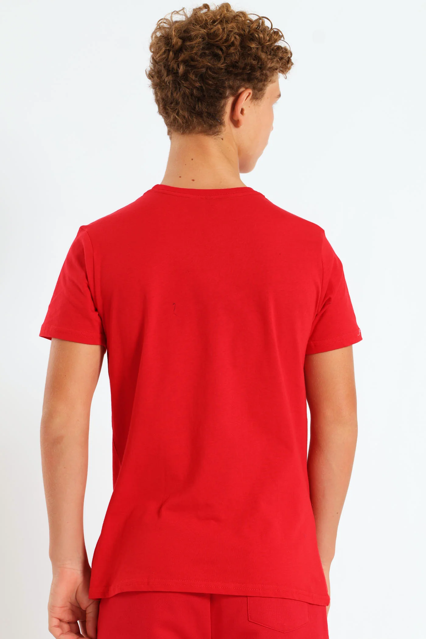 Boys Gamer Heartbeat Print Tee - Red - Image 3
