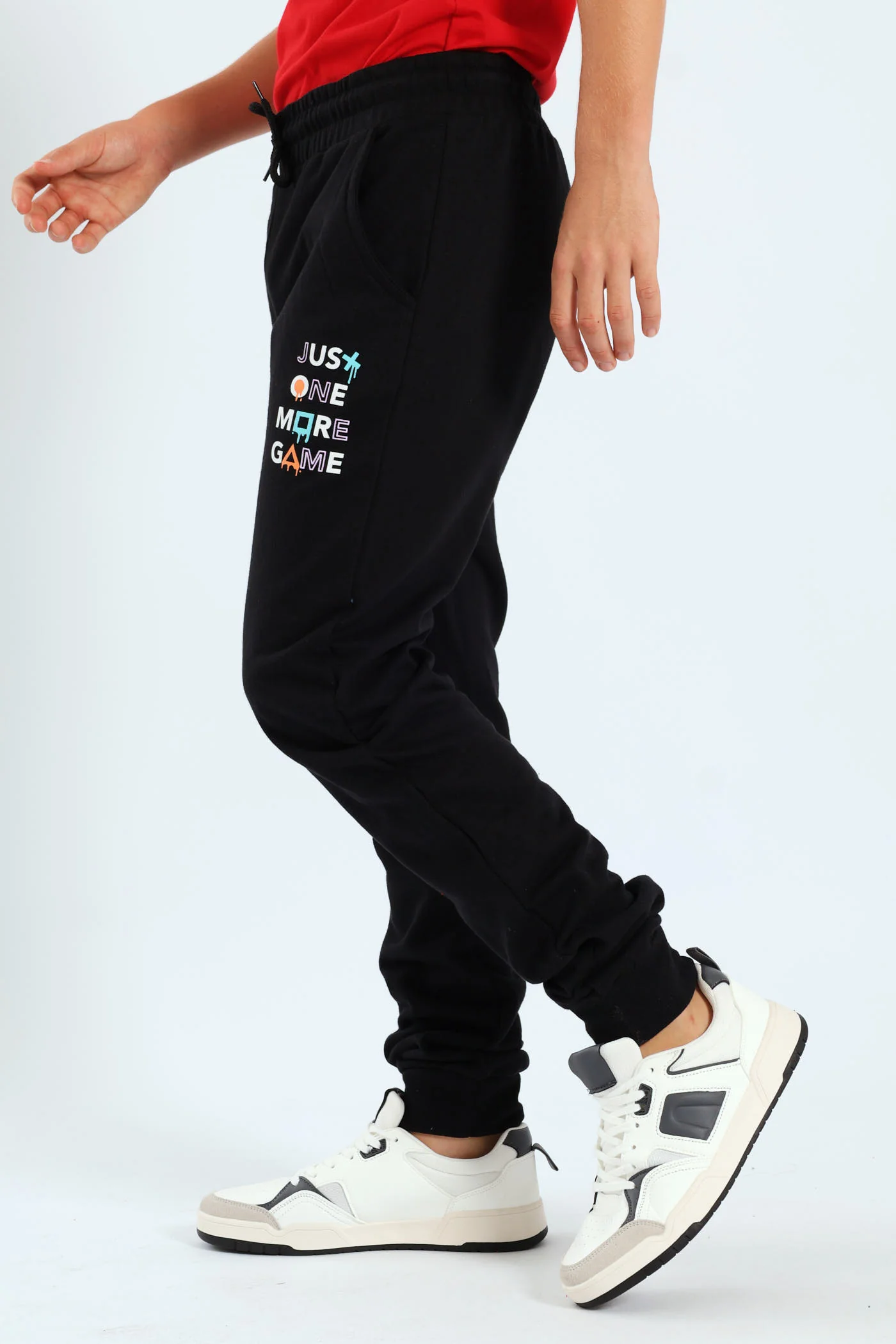Boys Gamer Jogger - Black - Image 3