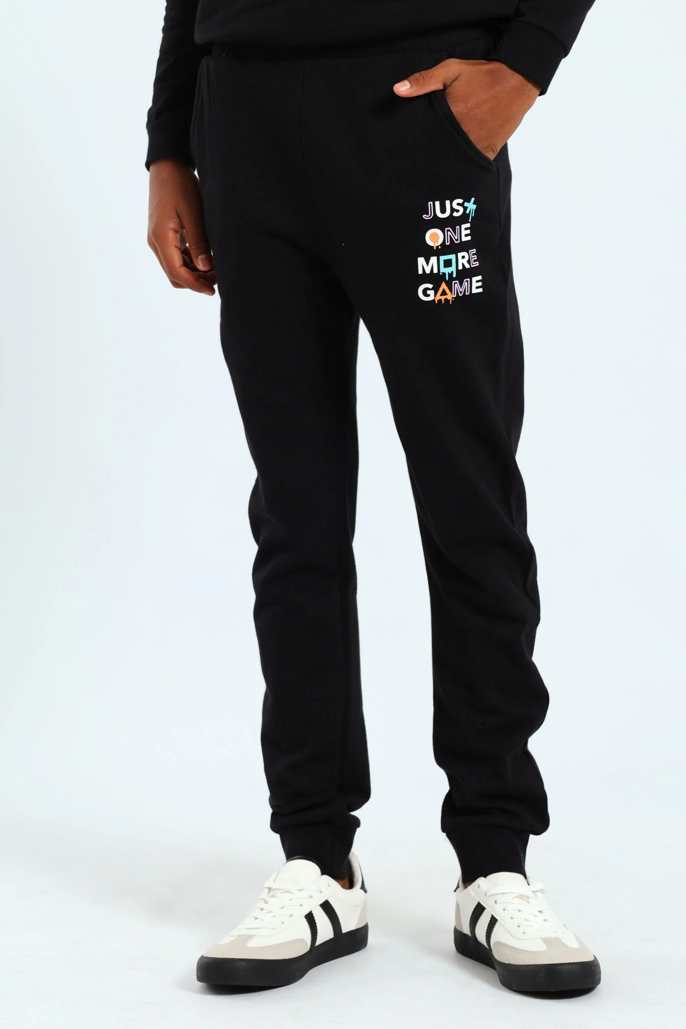 Boys Gamer Jogger - Black - Image 4