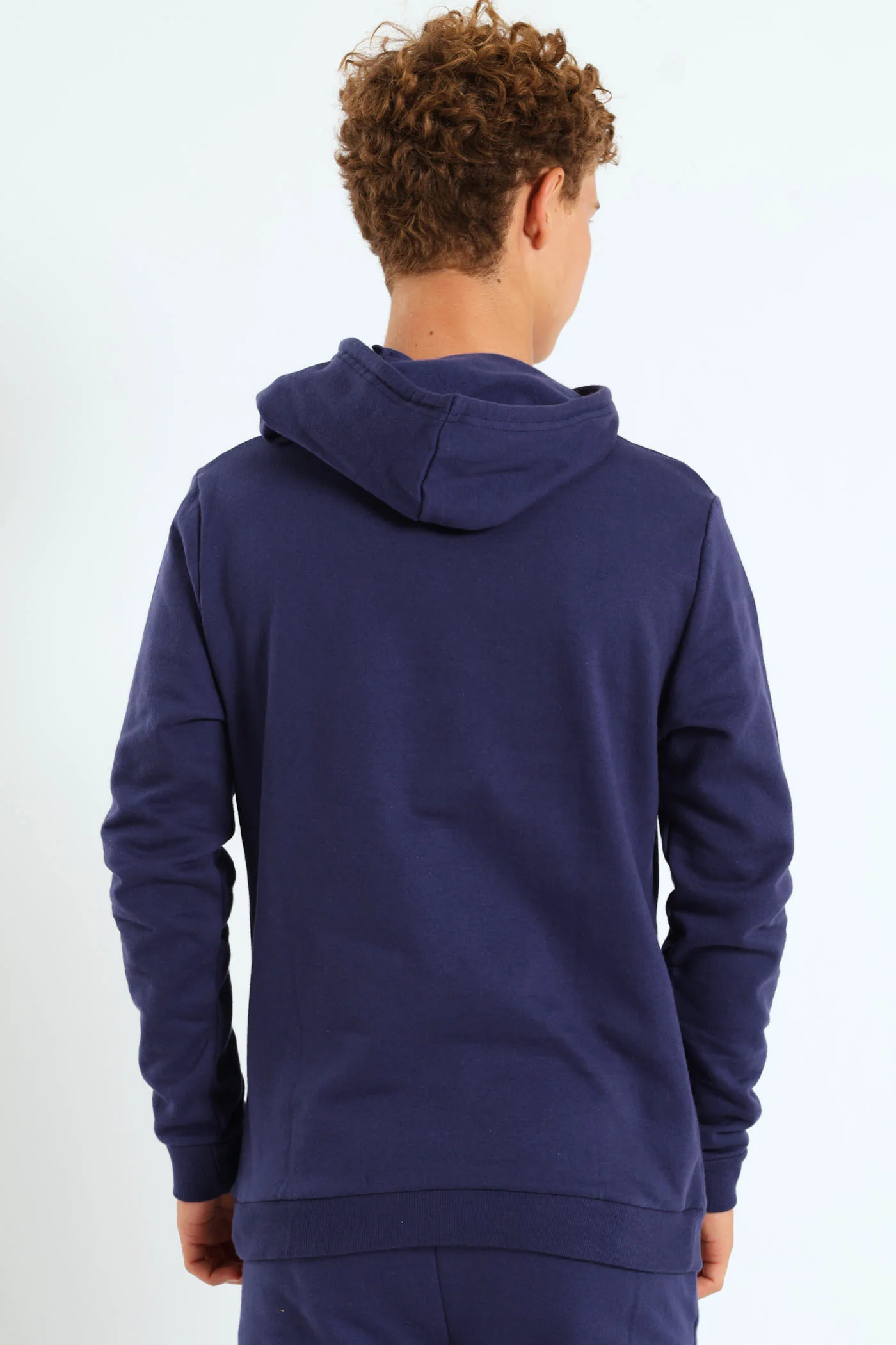 Boys Gamer Print Fleece Hoody - Navy - Image 4