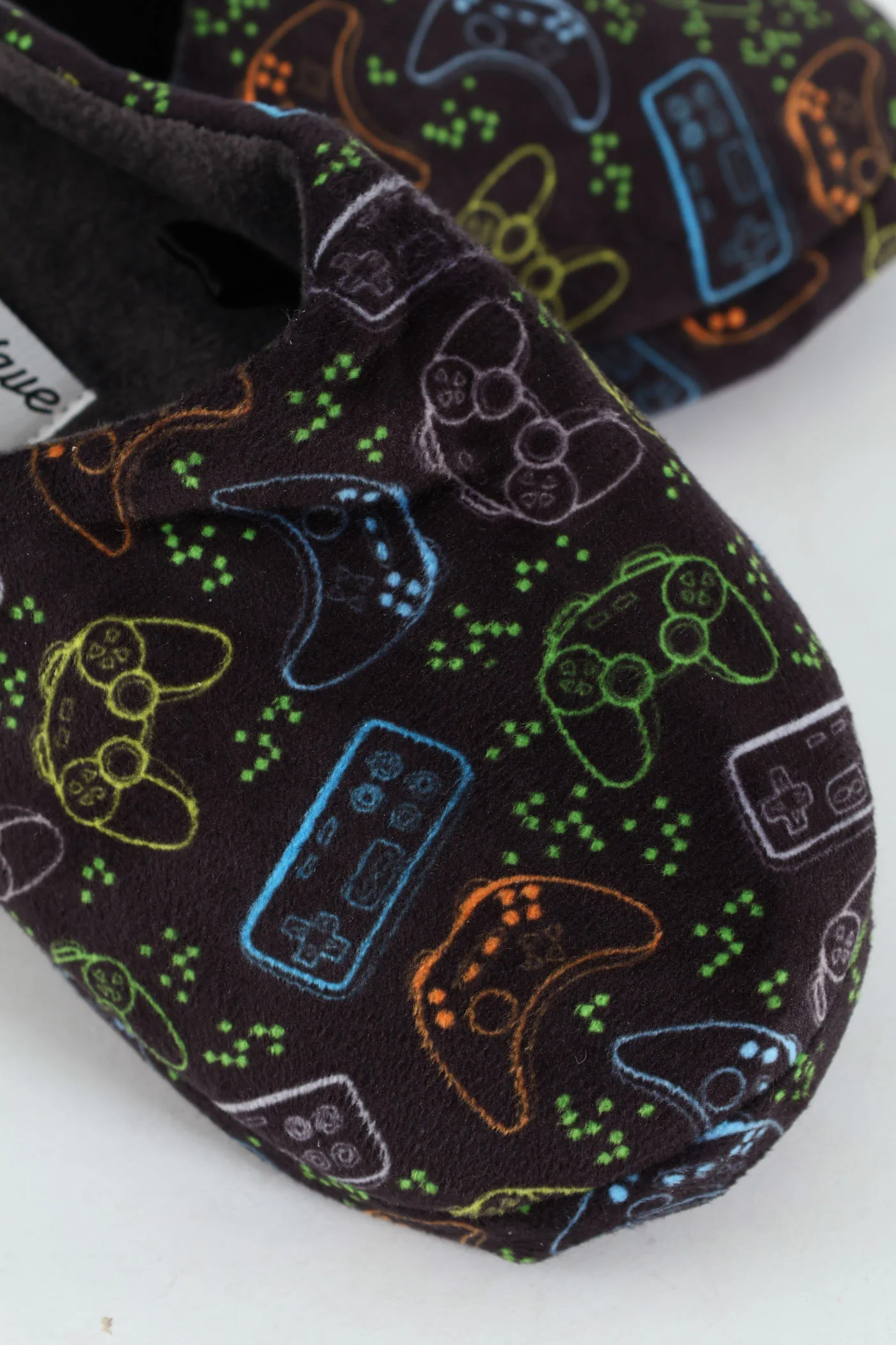 Boys Gaming Slipper - Black - Image 2
