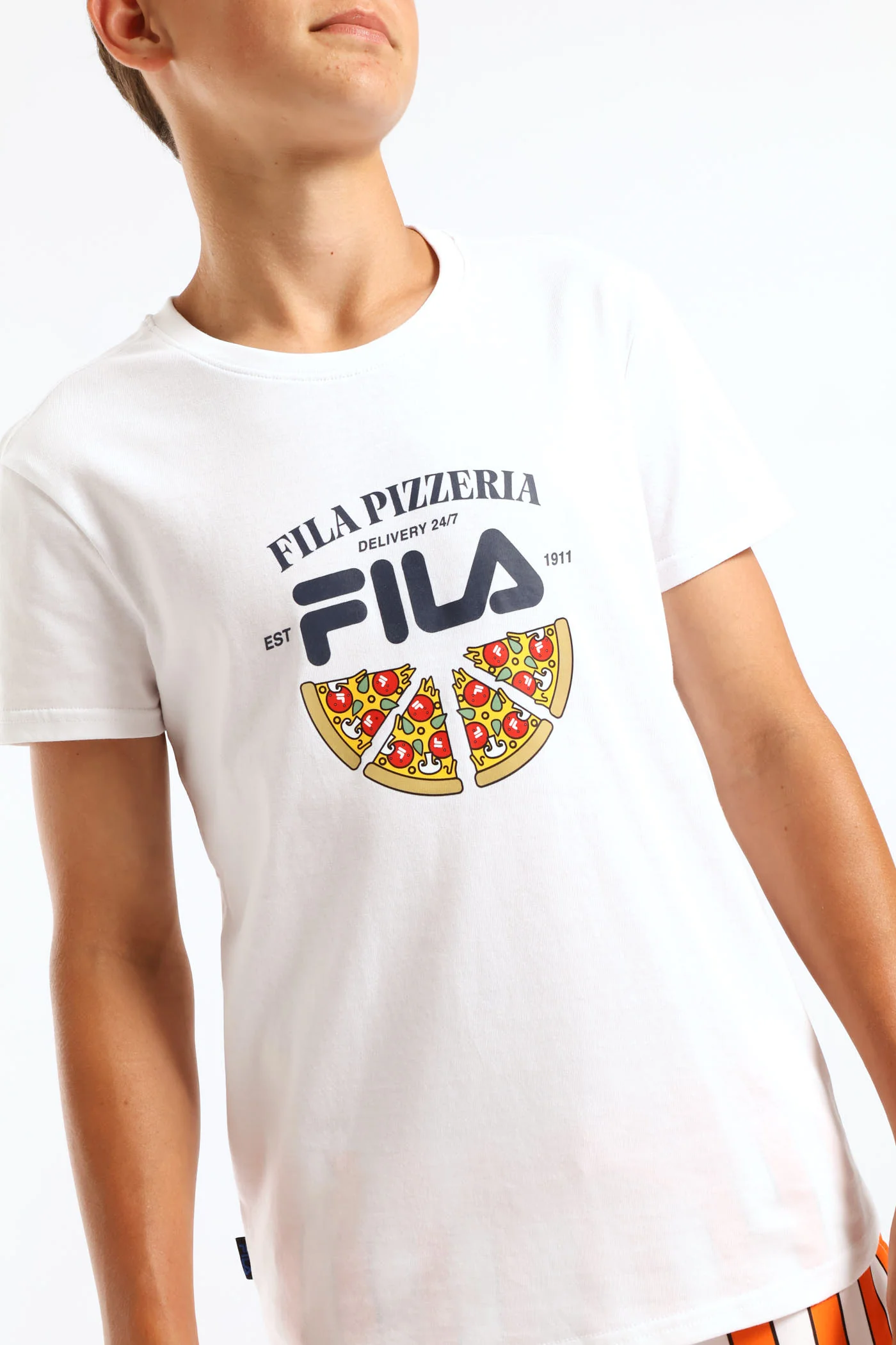 Boys Gino T-Shirt - White - Image 2