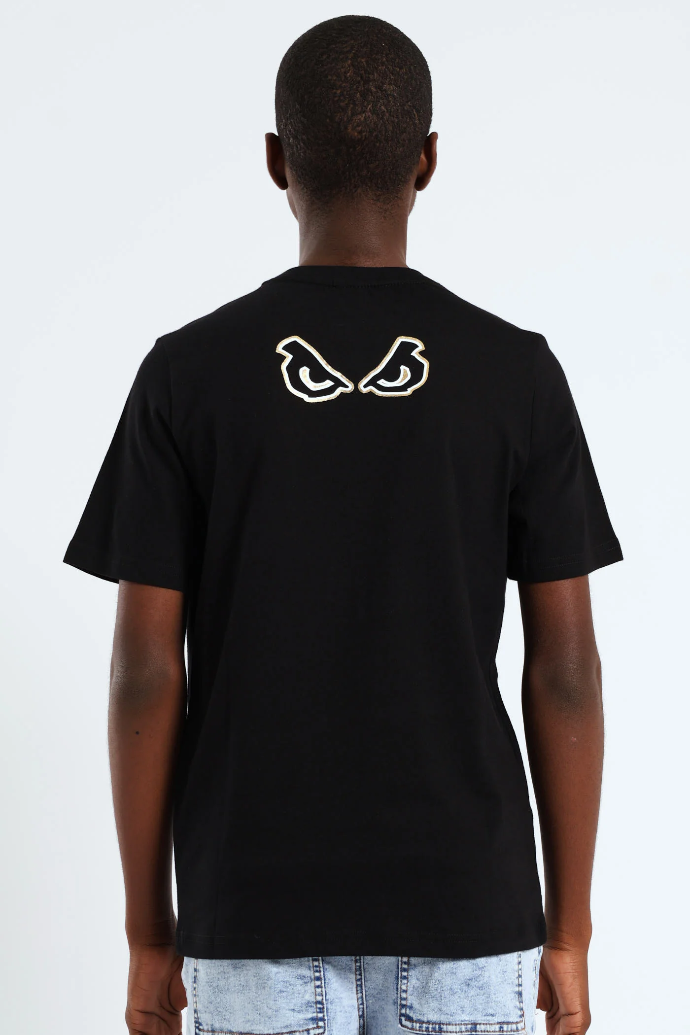 Boys Gothic Eye Tee - Black - Image 2