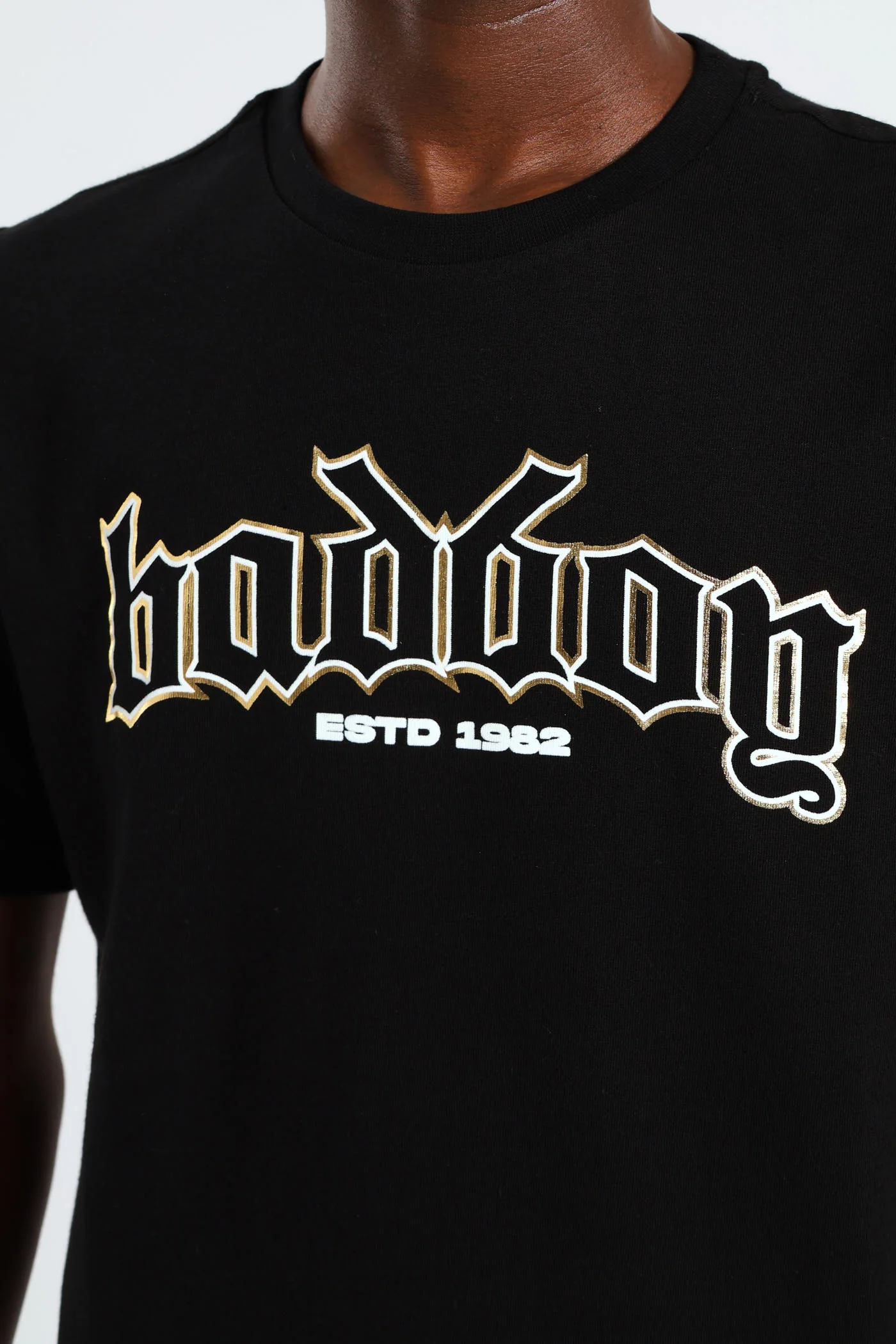 Boys Gothic Eye Tee - Black - Image 3