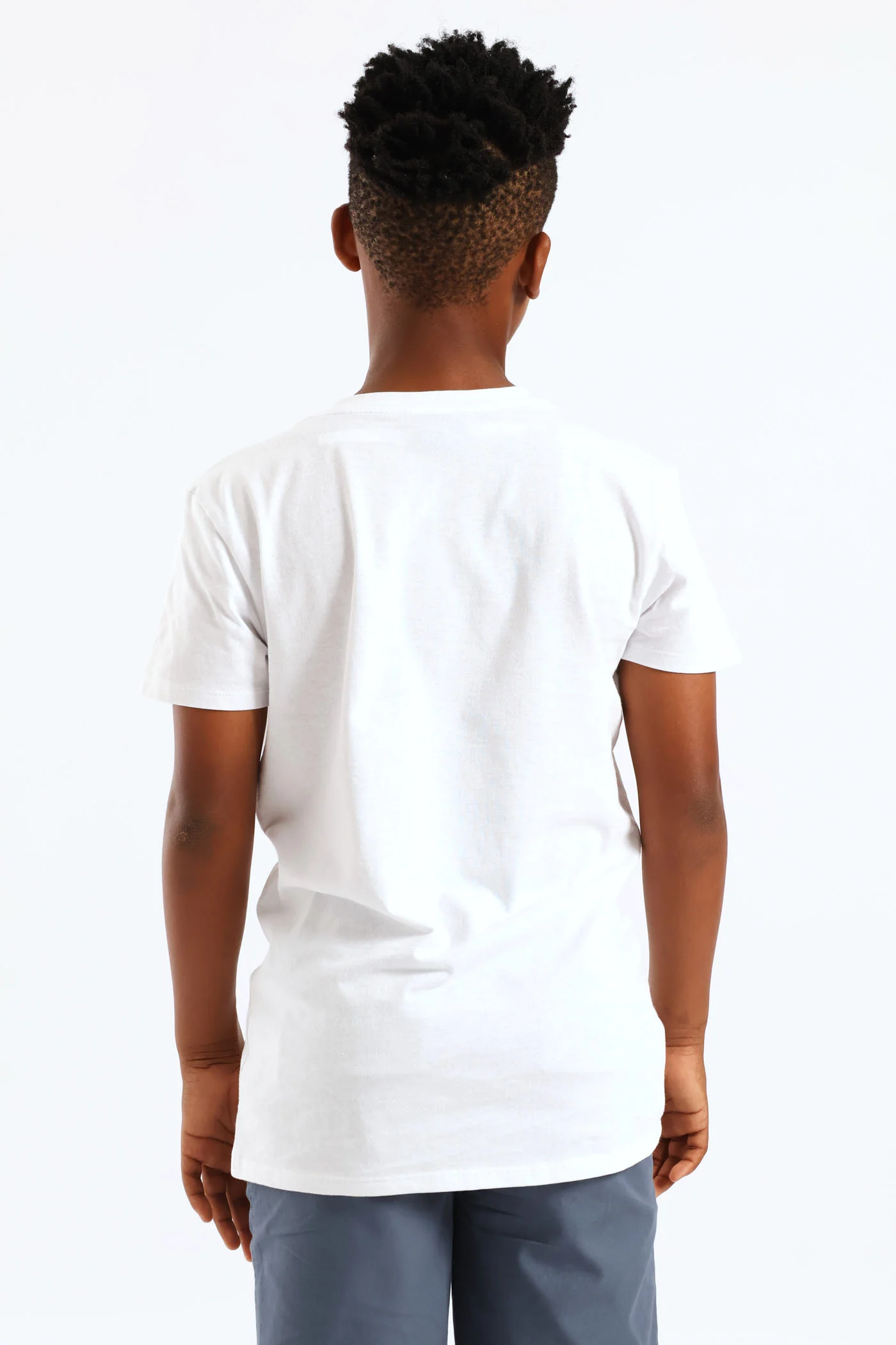 Boys Graffiti Rules Print T-Shirt - White - Image 4