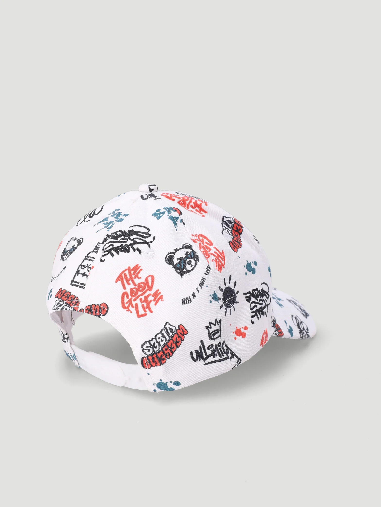 Boys Graffitti Cap - Multi - Image 2