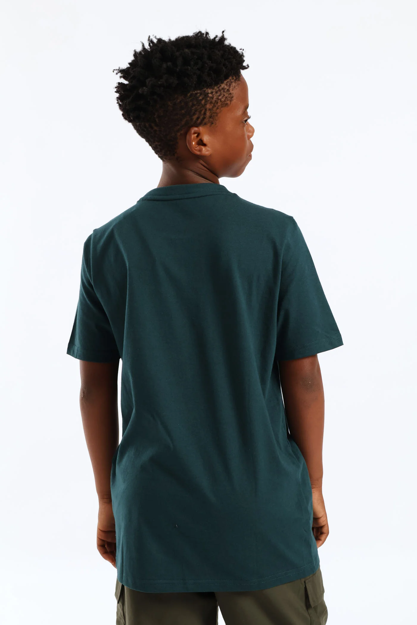 Boys Graphic Foundation Tee - Teal - Image 4