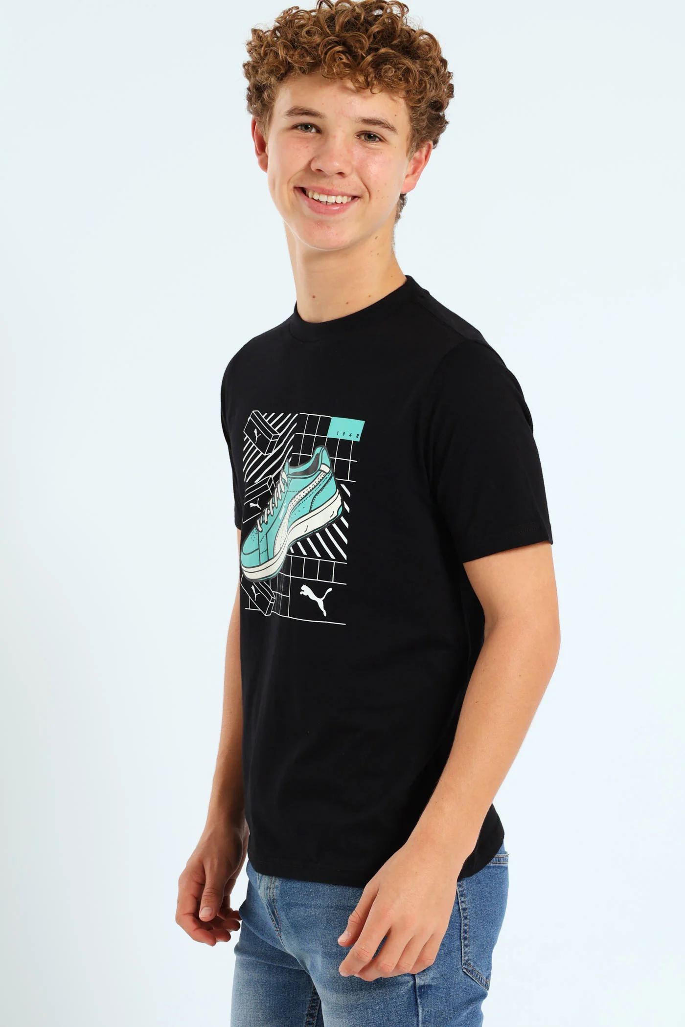 Boys Graphic IV Tee - Black - Image 3