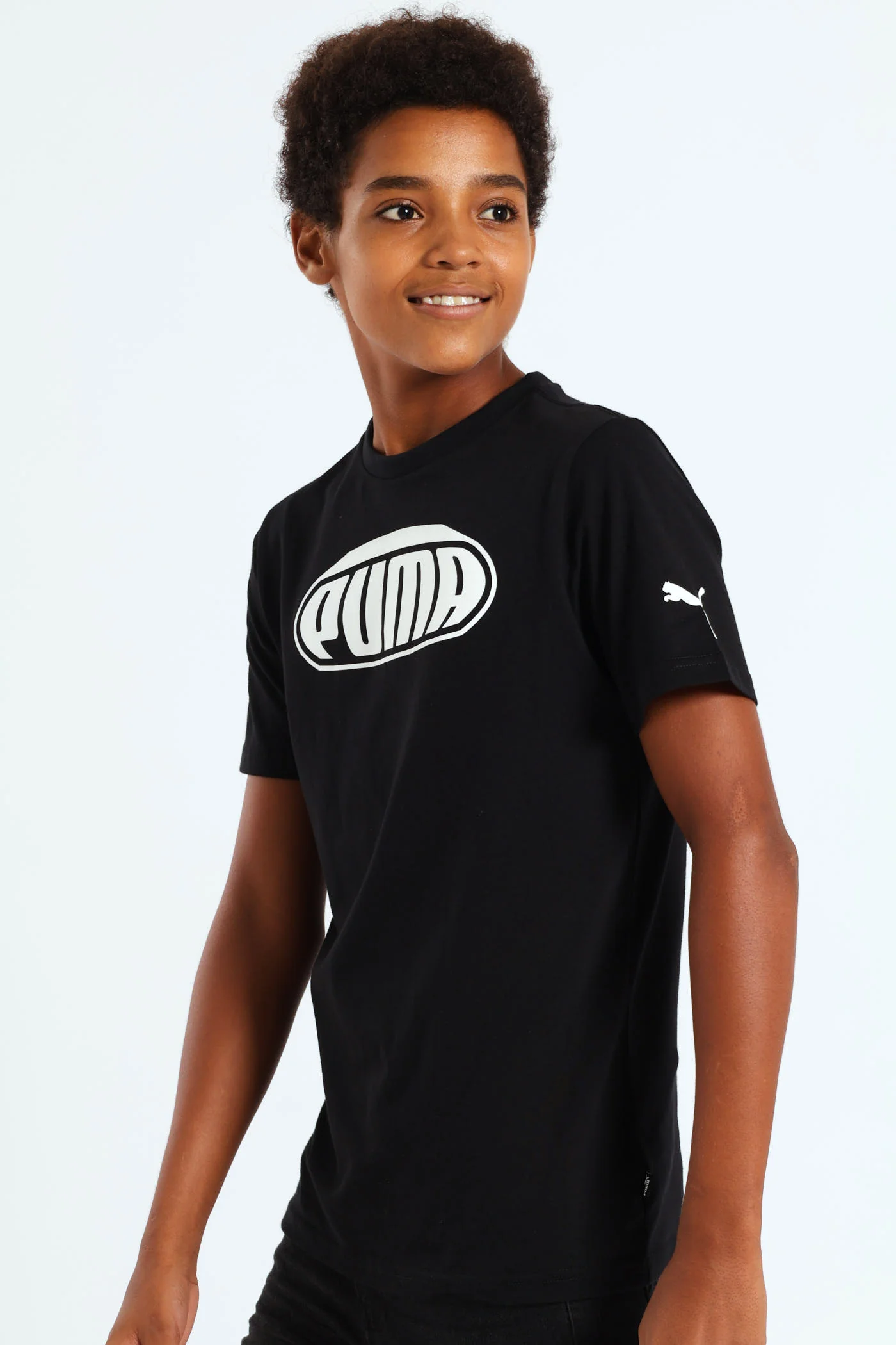 Boys Graphic Tee - Black - Image 4