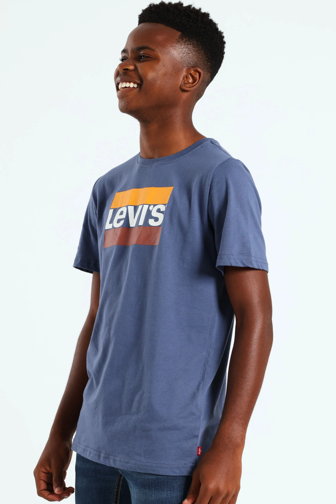 Boys Graphic Tee - Indigo - Image 3