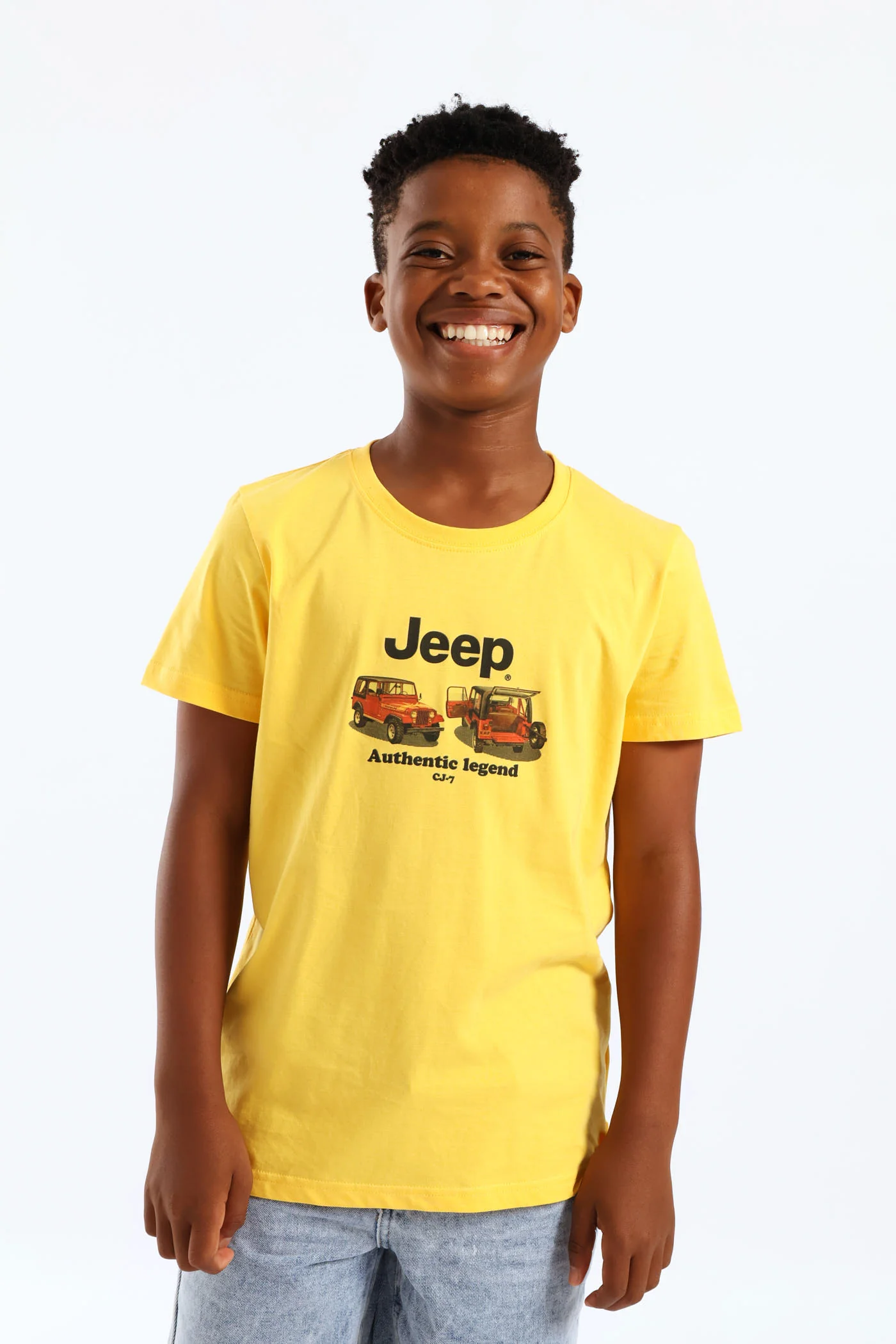 Boys Graphic Tee - Yellow - Image 3