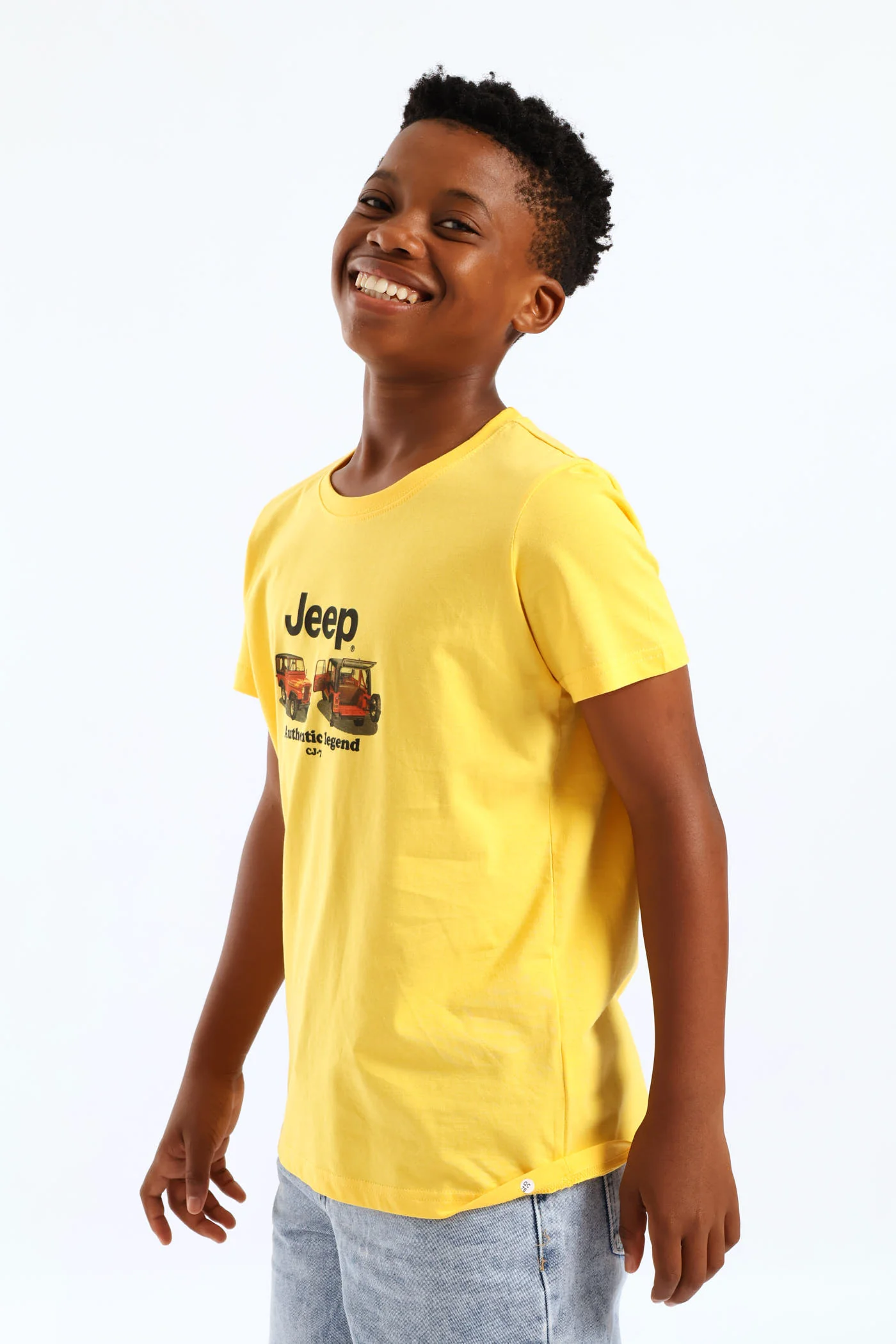Boys Graphic Tee - Yellow - Image 5