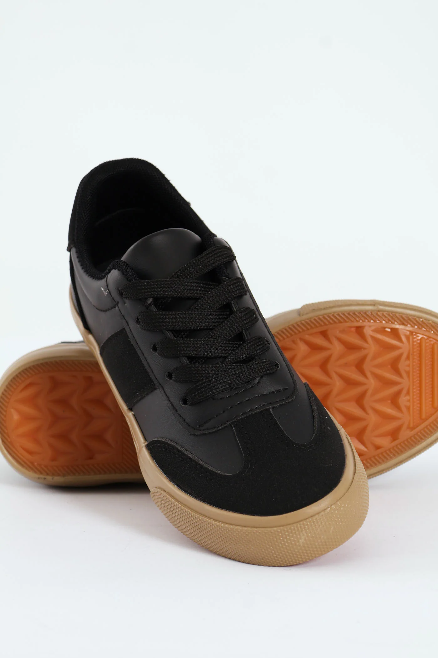 Boys Gumsole Sneaker - Black - Image 2