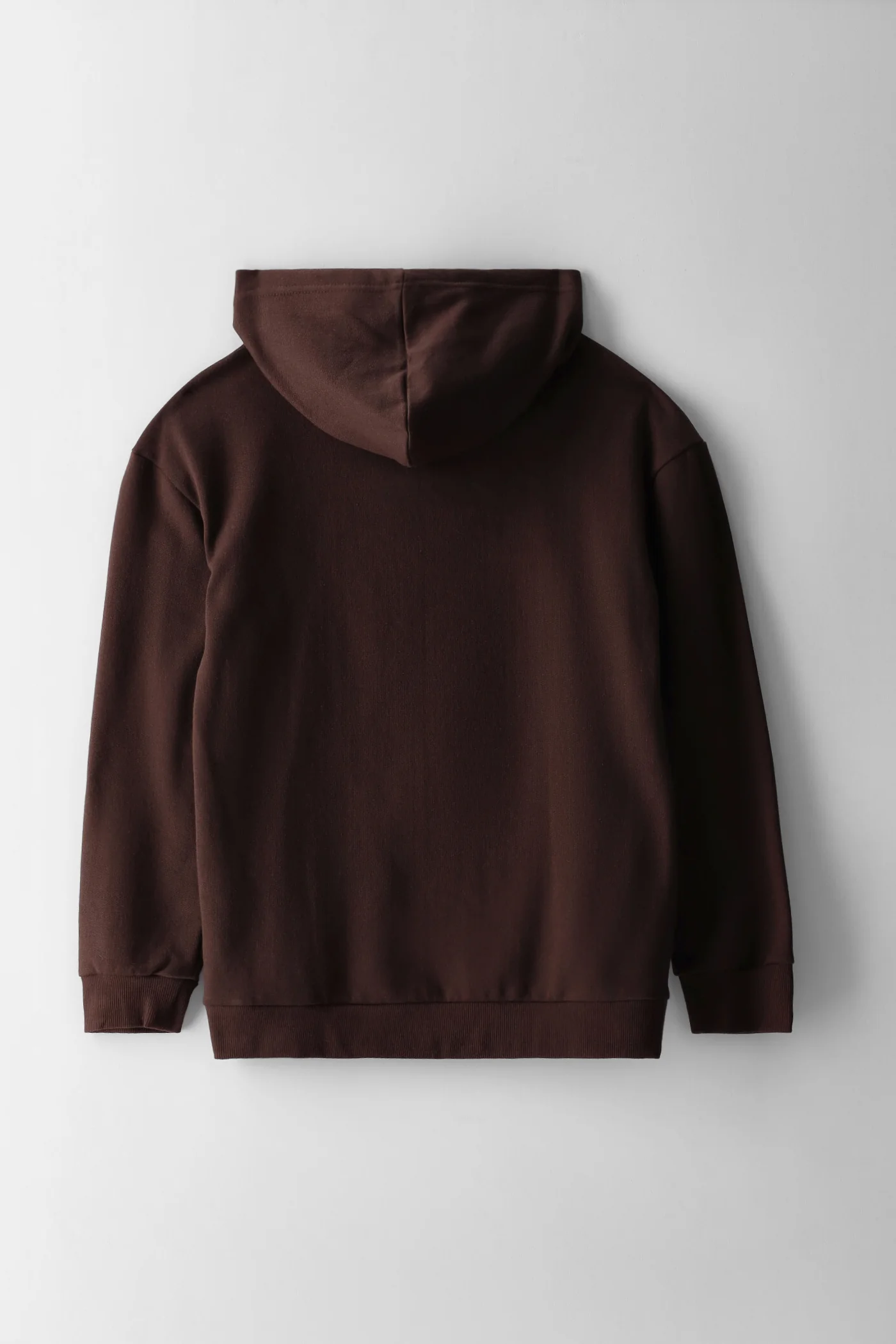 Boys Headphone Print Hoody - Chocolate - Image 2