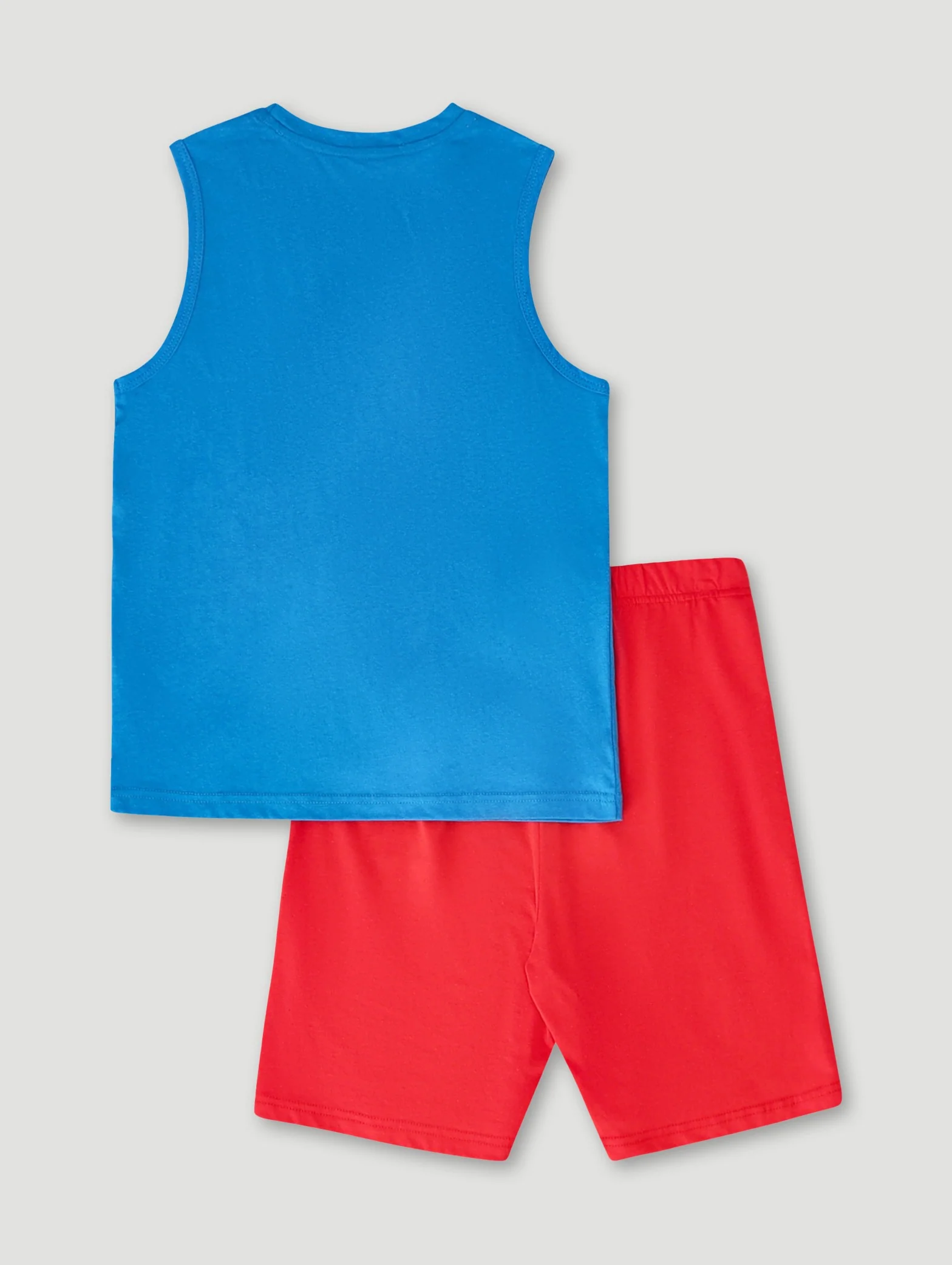 Boys Hello Summer Sleeveless Sleep Set - Blue - Image 2