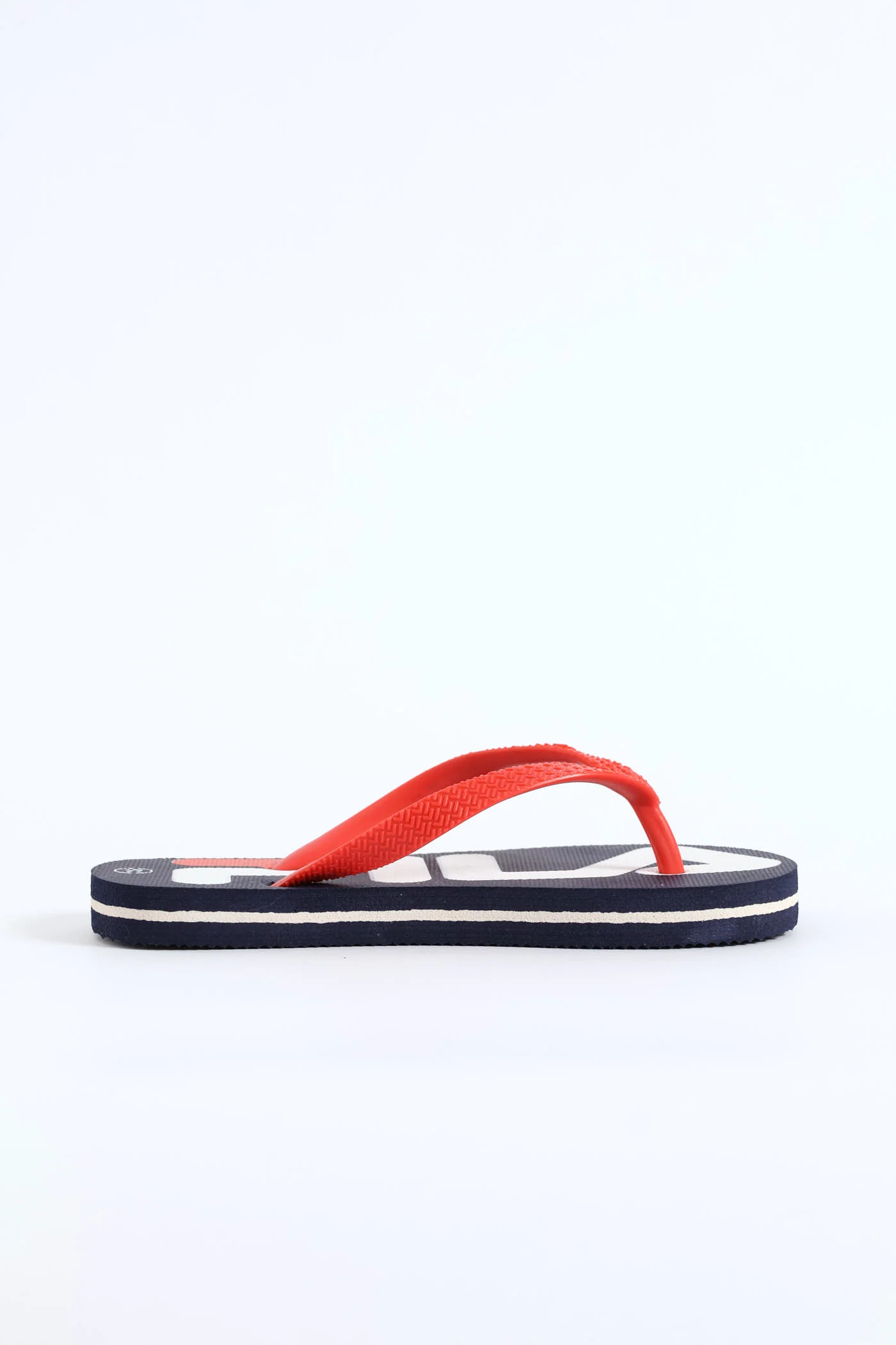 Boys Heritage Flip Flop - Navy/Red - Image 3