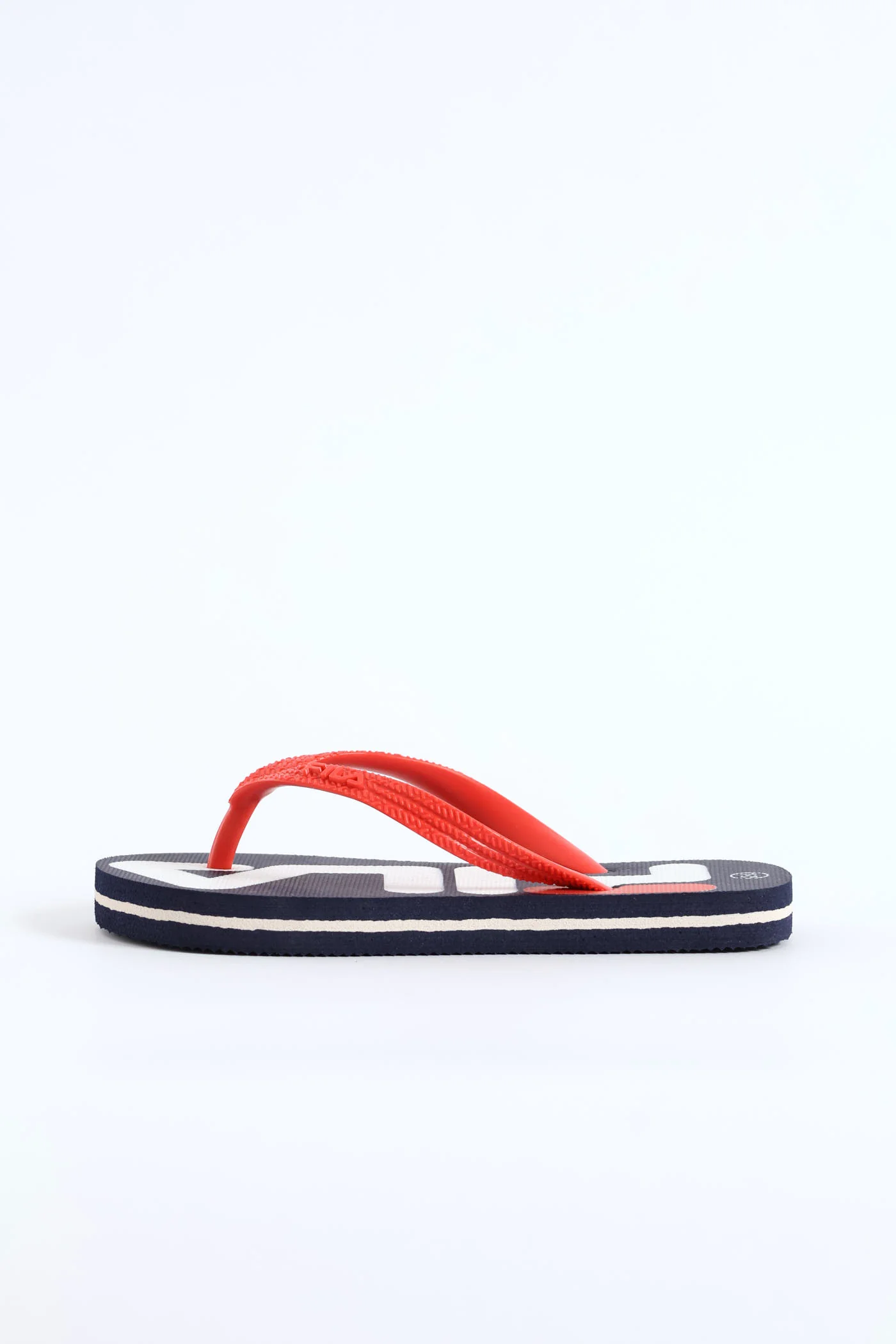 Boys Heritage Flip Flop - Navy/Red - Image 4