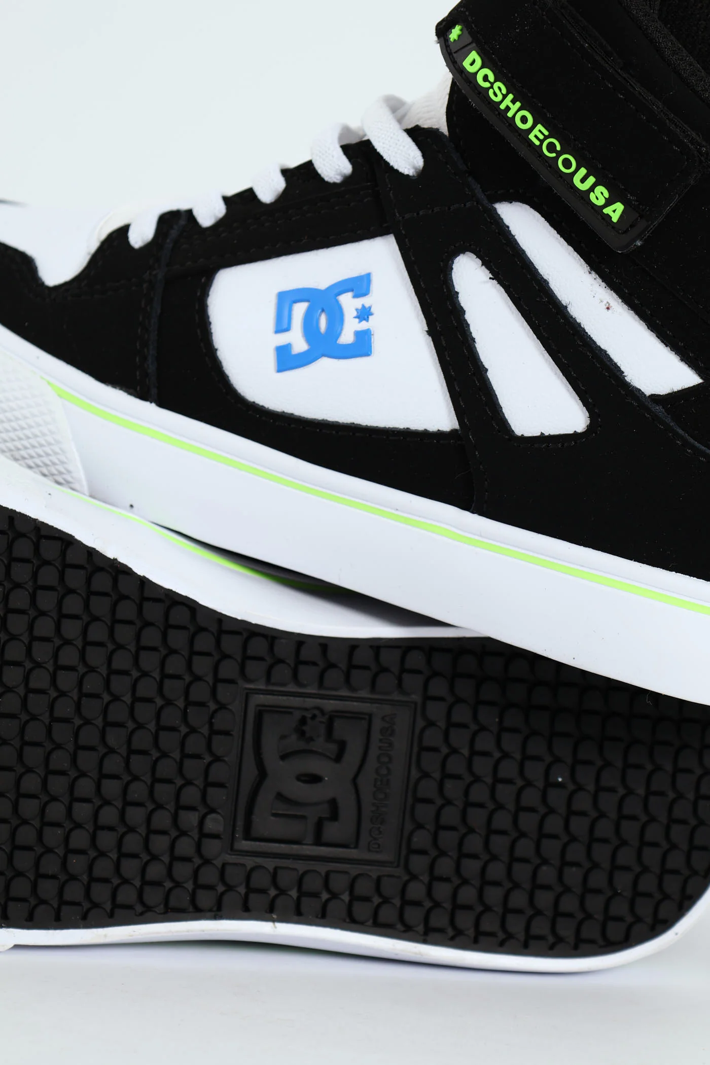 Boys High-Top Sneaker - Black - Image 2