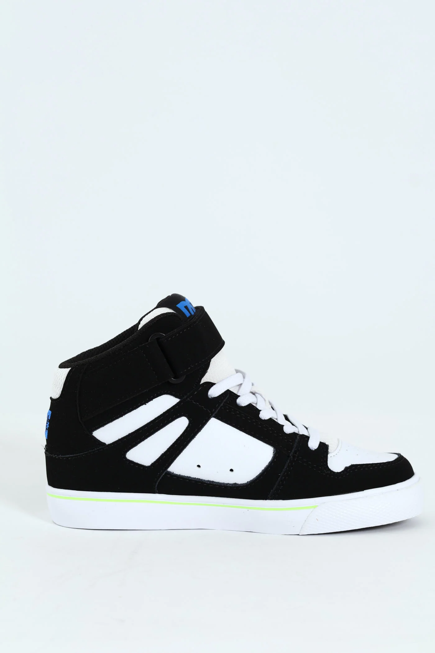 Boys High-Top Sneaker - Black - Image 5