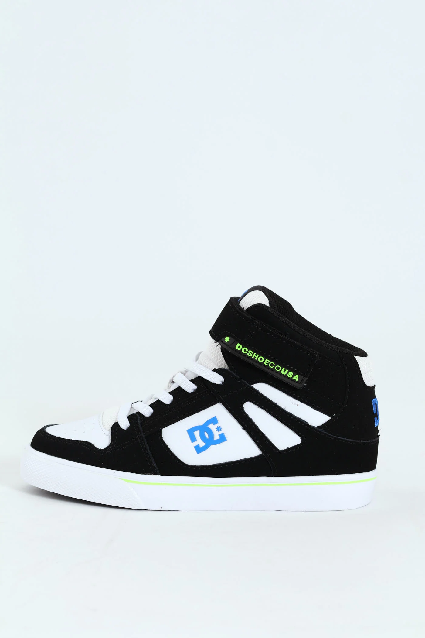 Boys High-Top Sneaker - Black - Image 6
