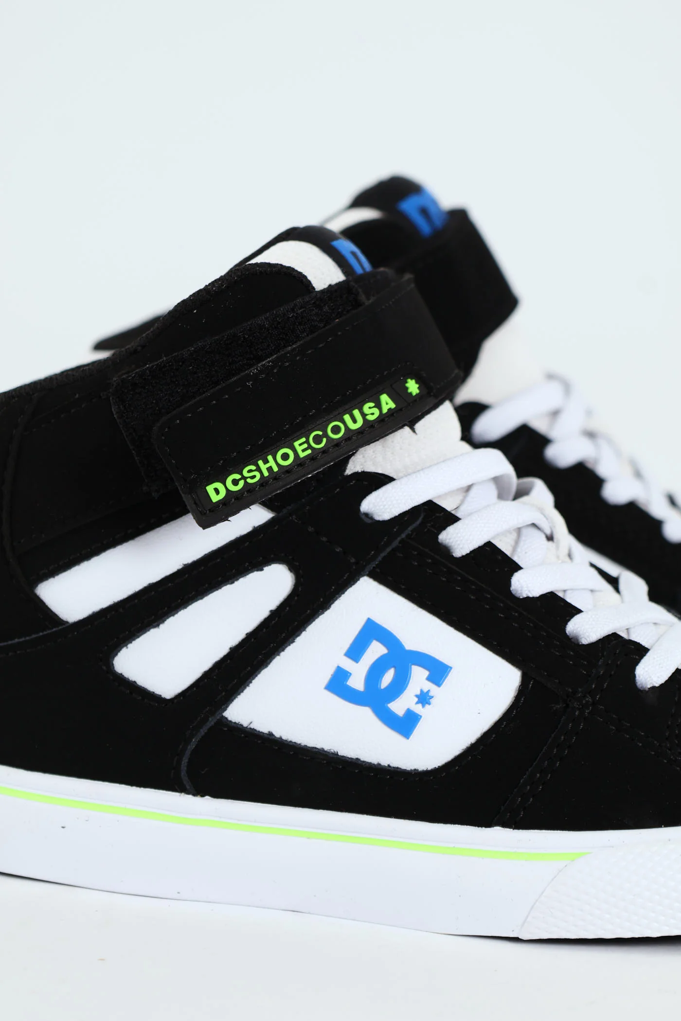 Boys High-Top Sneaker - Black - Image 7