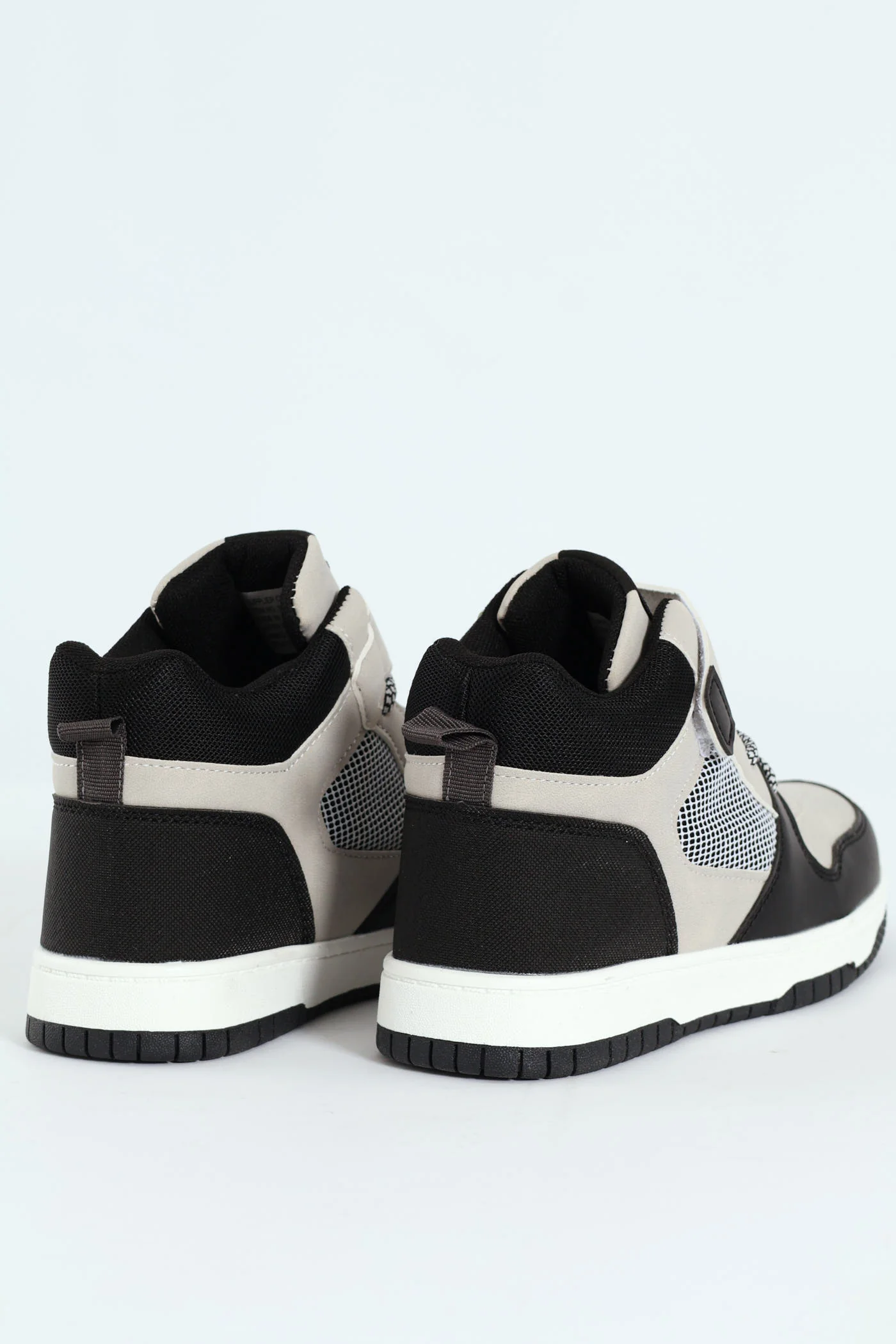 Boys Hitop Sneaker - Charcoal - Image 3