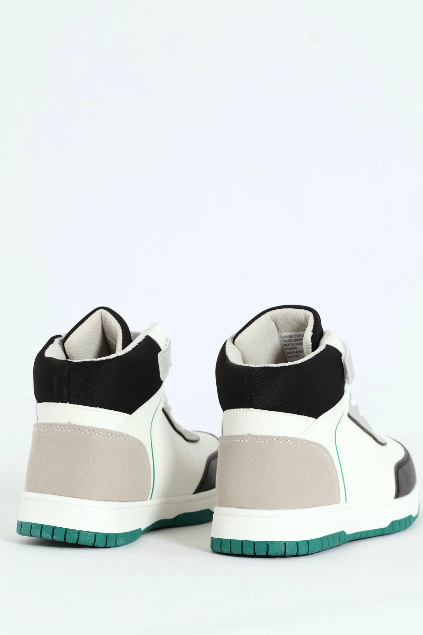 Boys Hitop Sneaker - White - Image 3