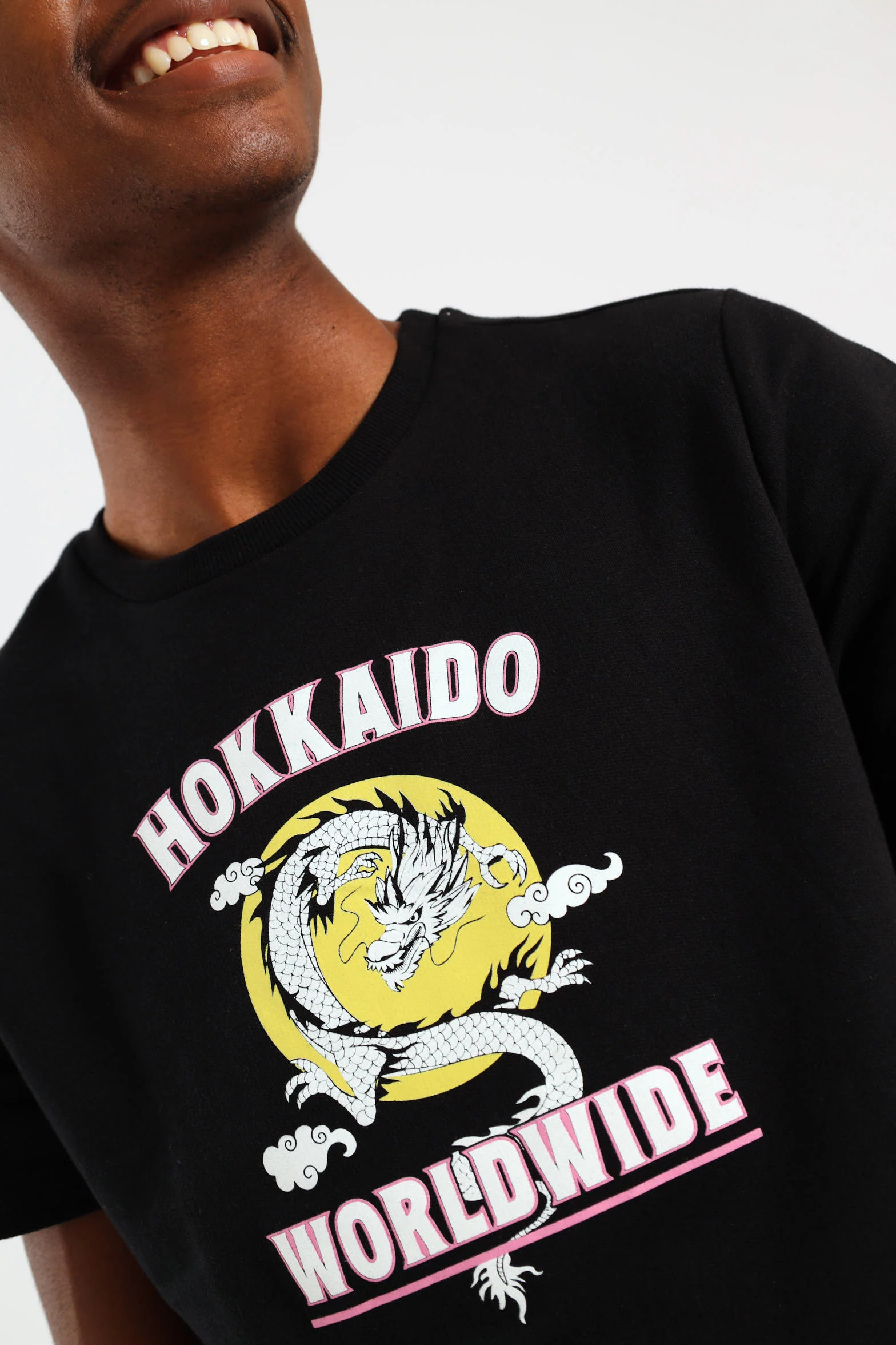 Boys Hokkaido Fleece Crew Top - Black - Image 5