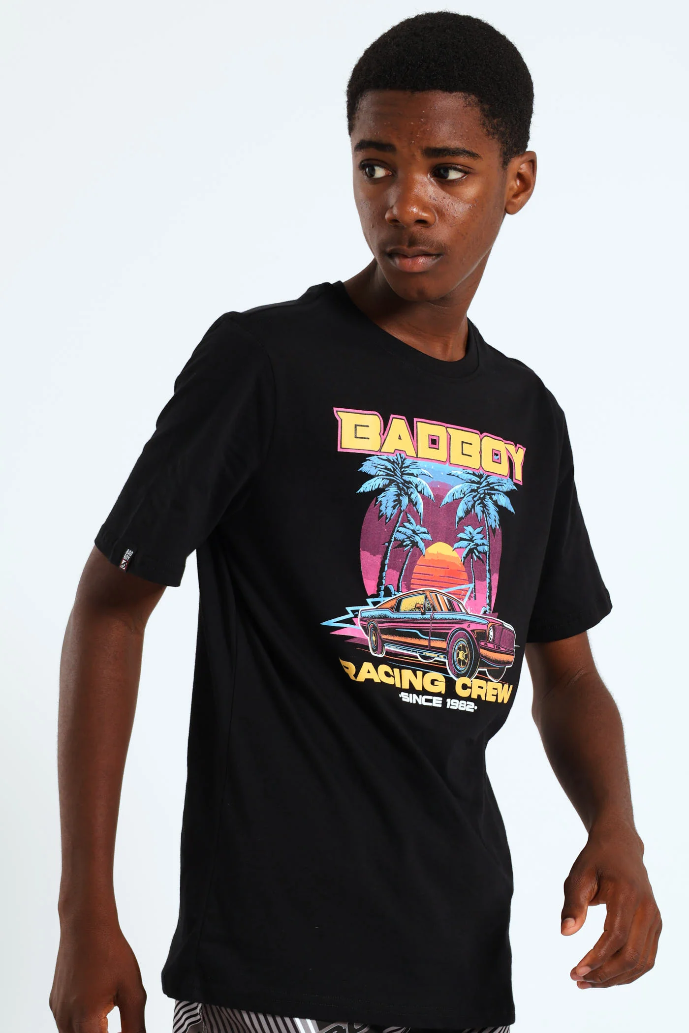 Boys Hotwheels Tee - Black - Image 3