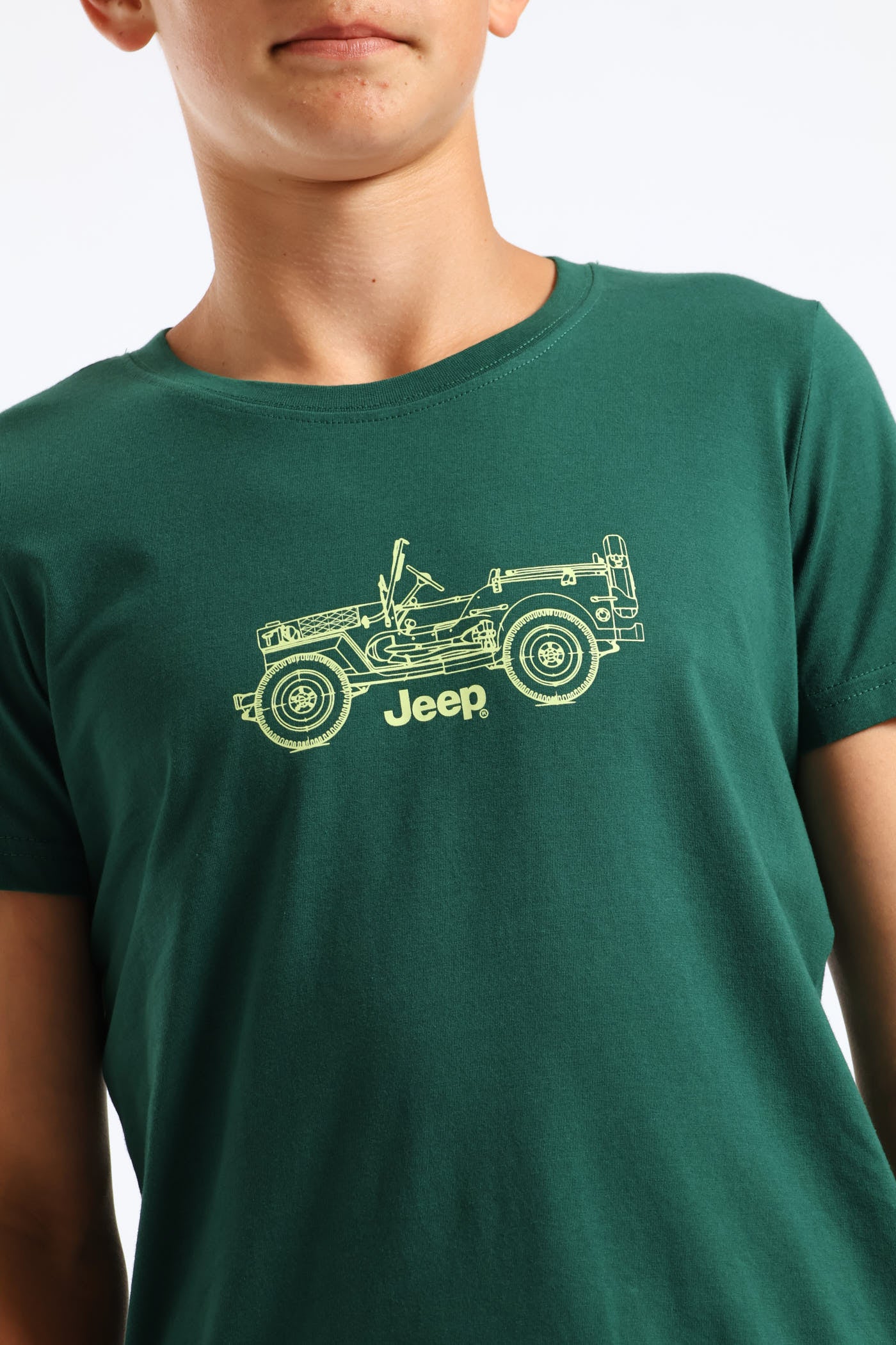 Boys Icon Car Tee - Green - Image 2