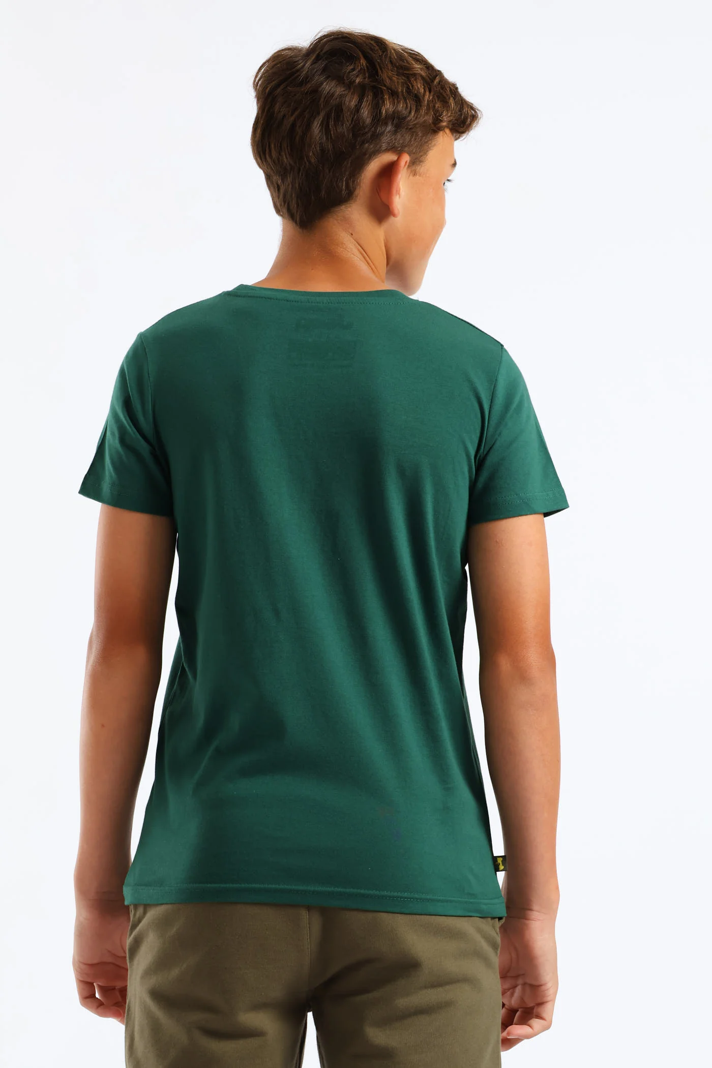 Boys Icon Car Tee - Green - Image 3