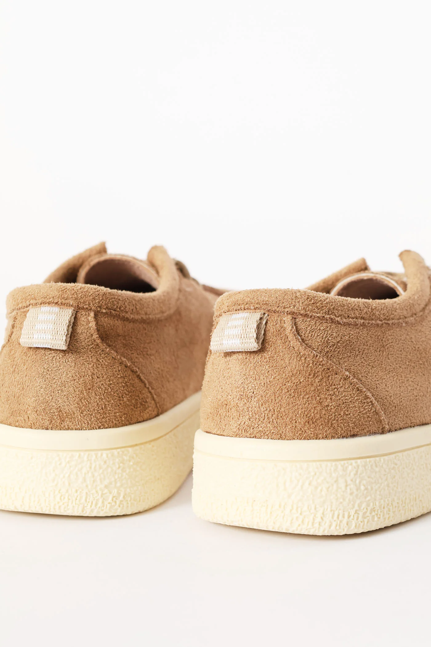 Boys Lace Up Moccasin - Taupe - Image 4