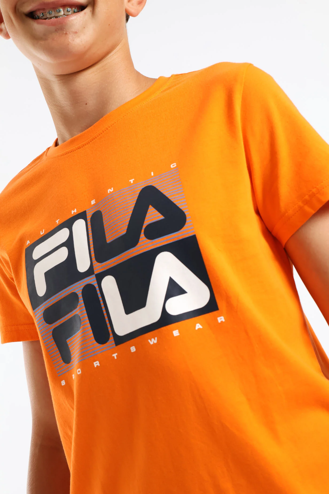 Boys Lando T-Shirt - Orange - Image 2