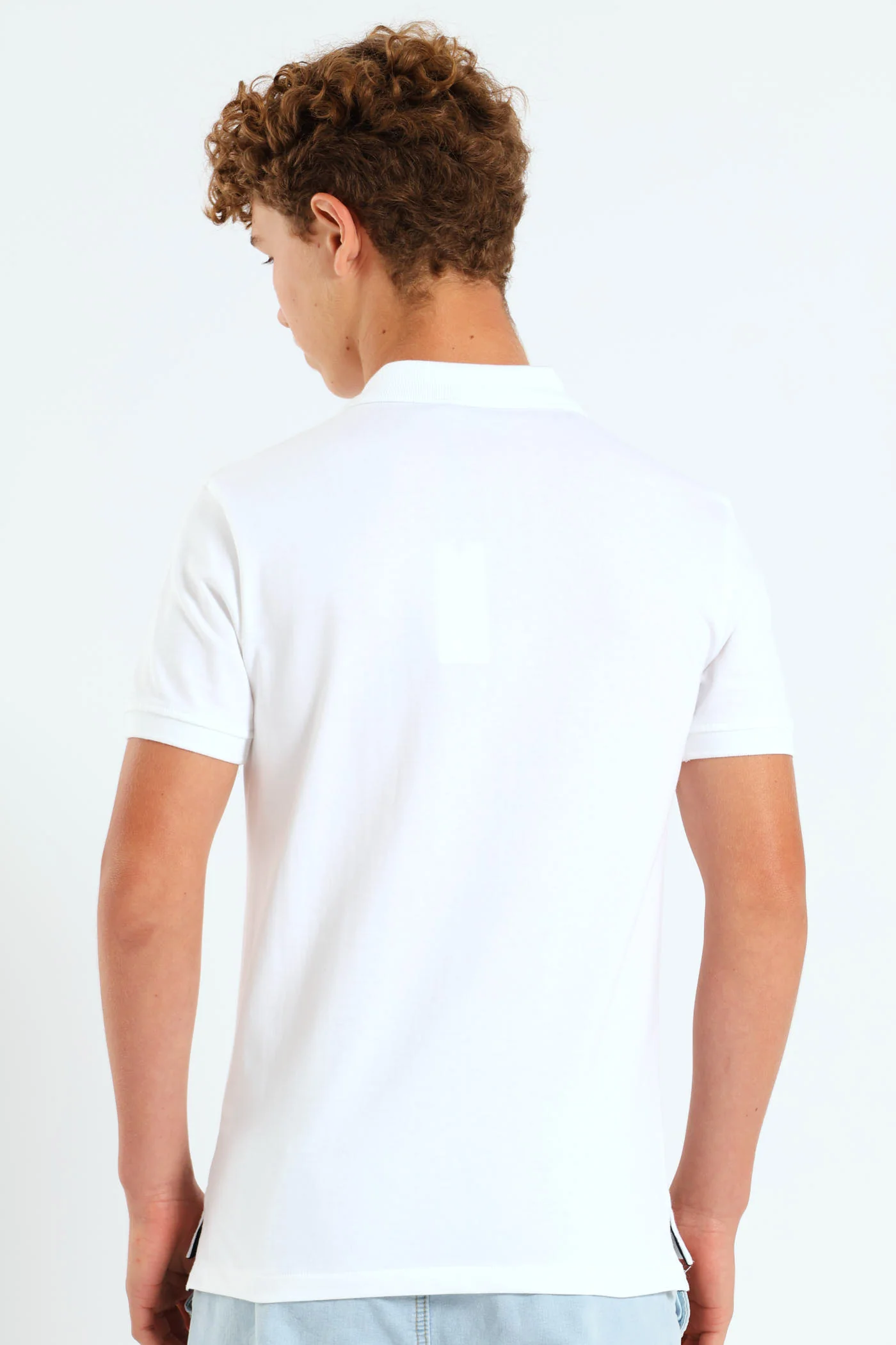 Boys Layton Golfer - White - Image 3
