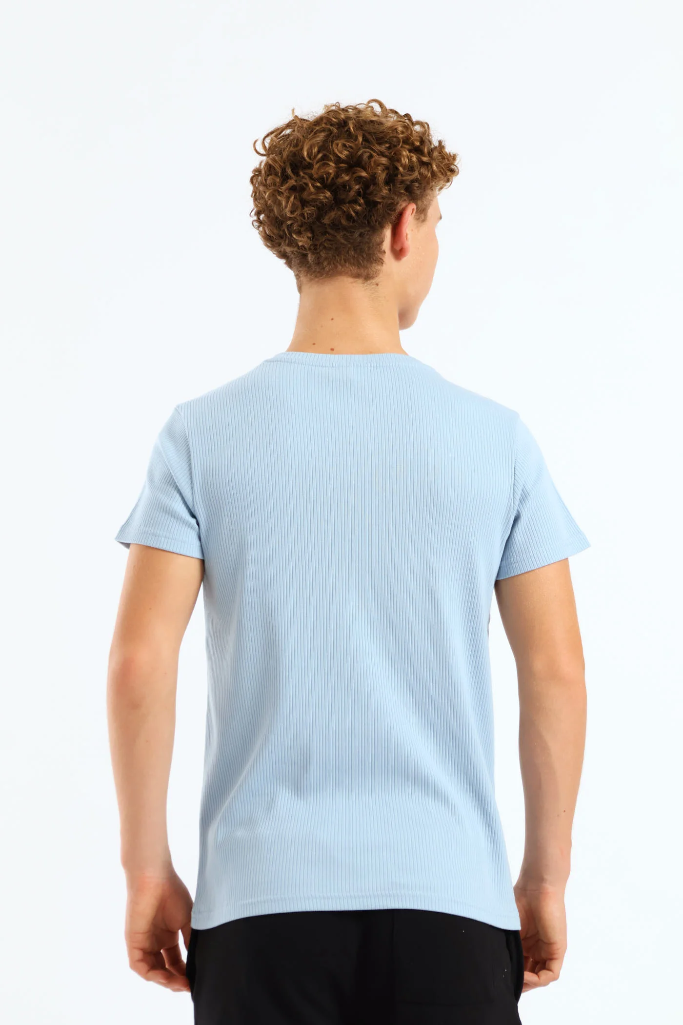 Boys Leandro T-Shirt - Blue - Image 2