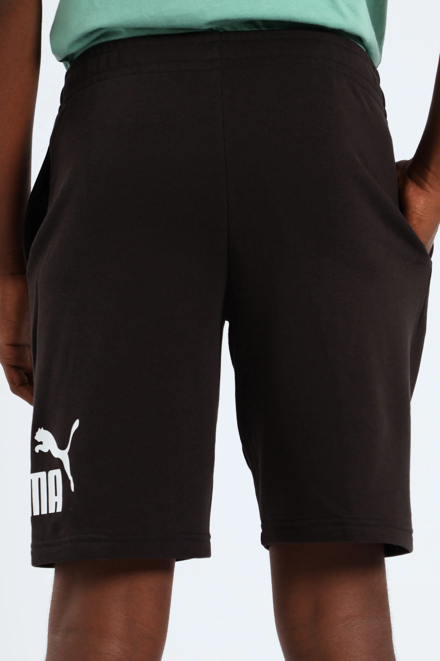 Boys Logo Fleece Short - Black - Image 3