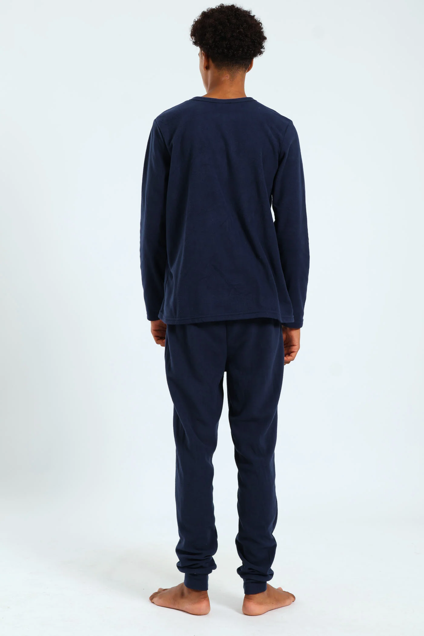 Boys Los Angeles Applique Sleep Top - Navy - Image 3