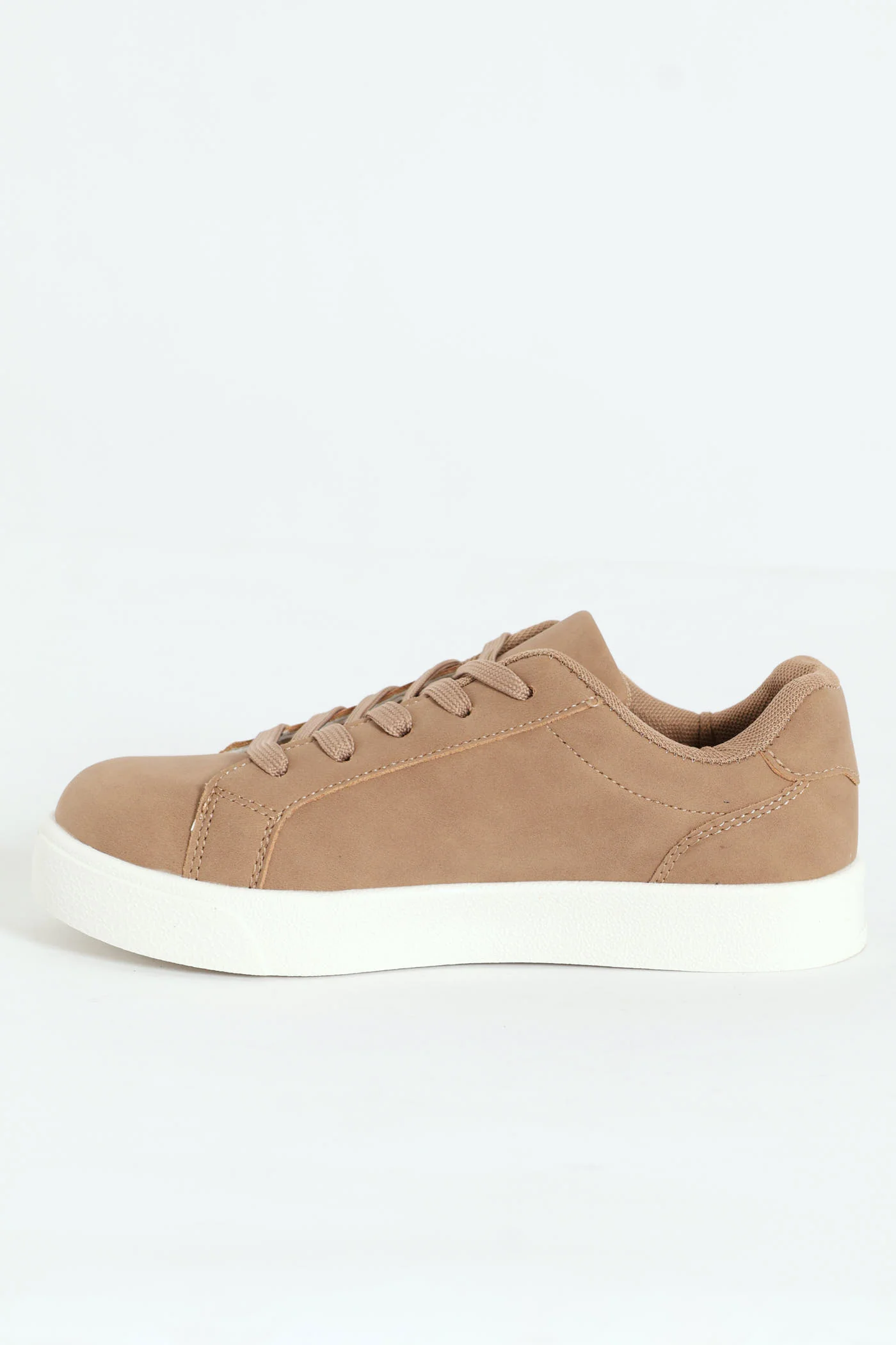 Boys Lowcut Sneaker - Taupe - Image 3