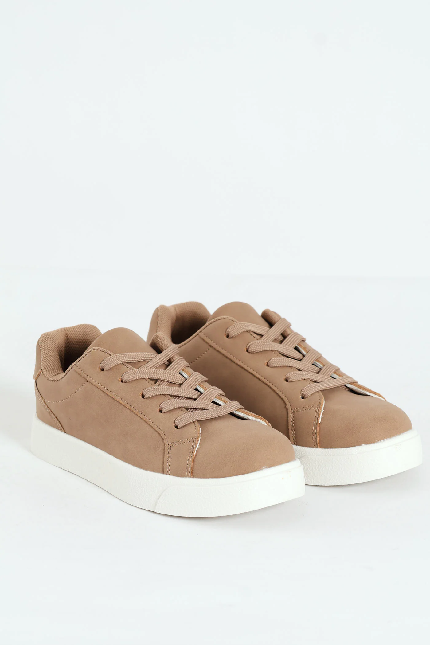 Boys Lowcut Sneaker - Taupe - Image 4