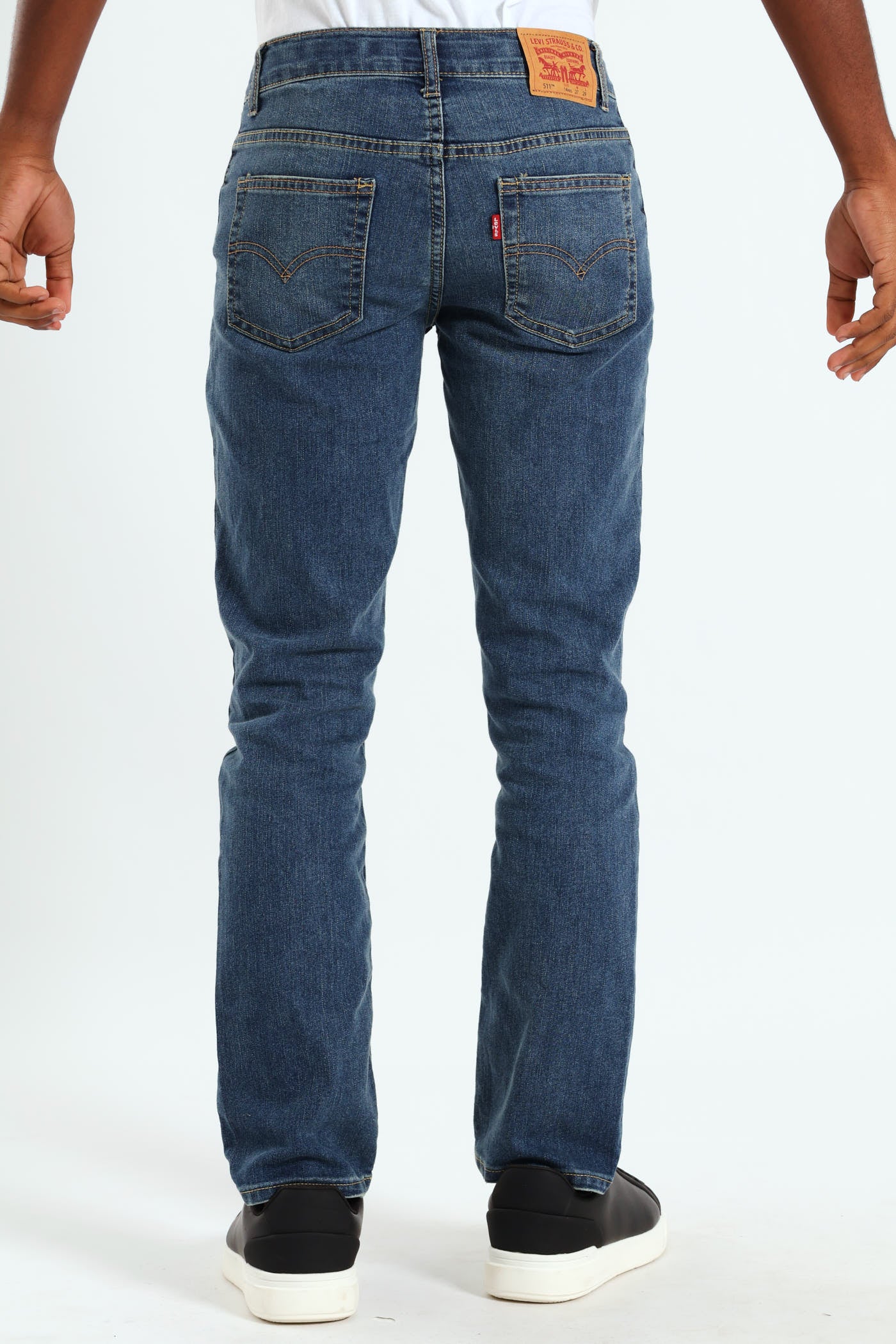 Boys Mid Denim Jeans - Blue - Image 3